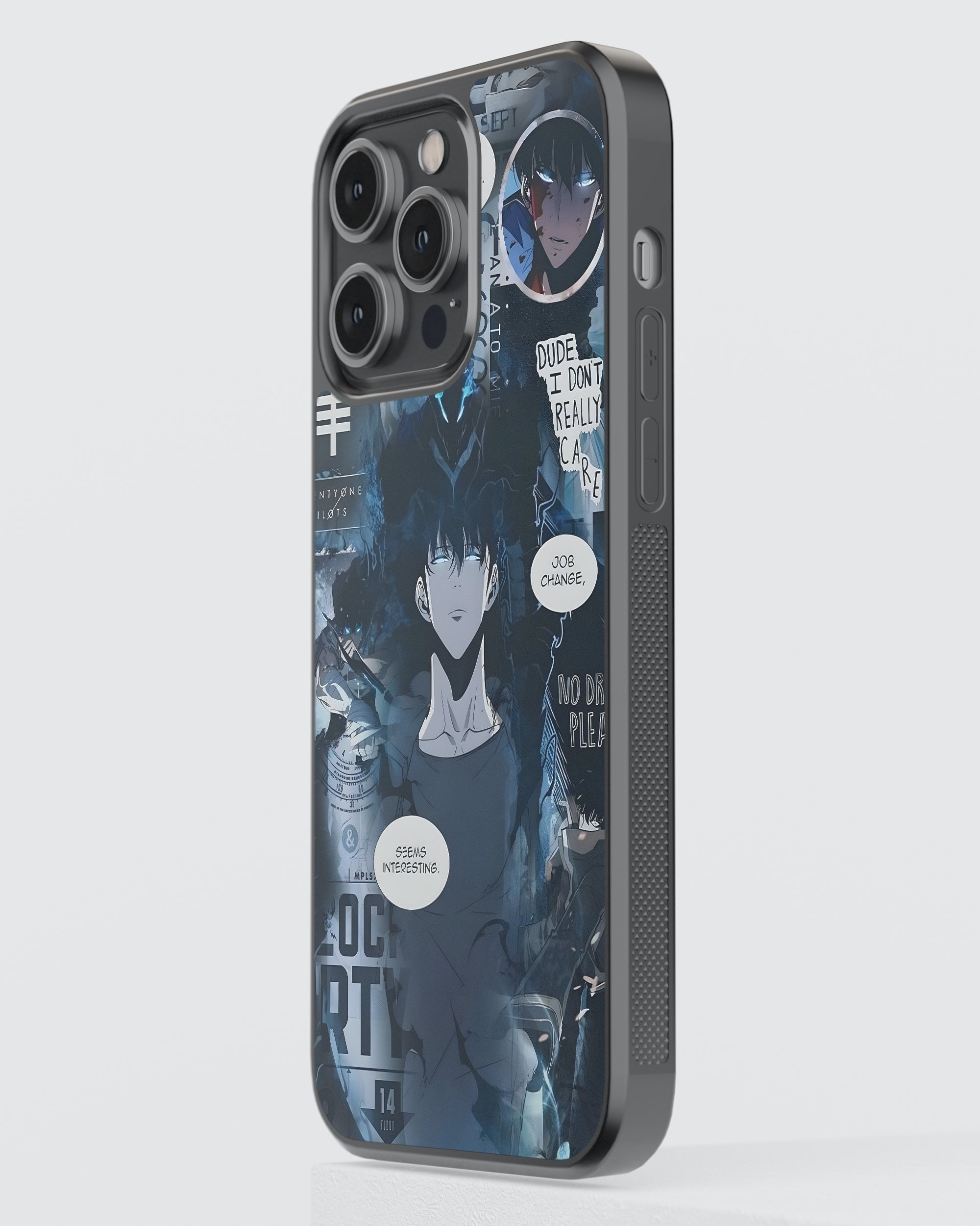 Solo Leveling Mobile Cover (Arise Hunter) Mobile Case by CoverMeUp - Style 3