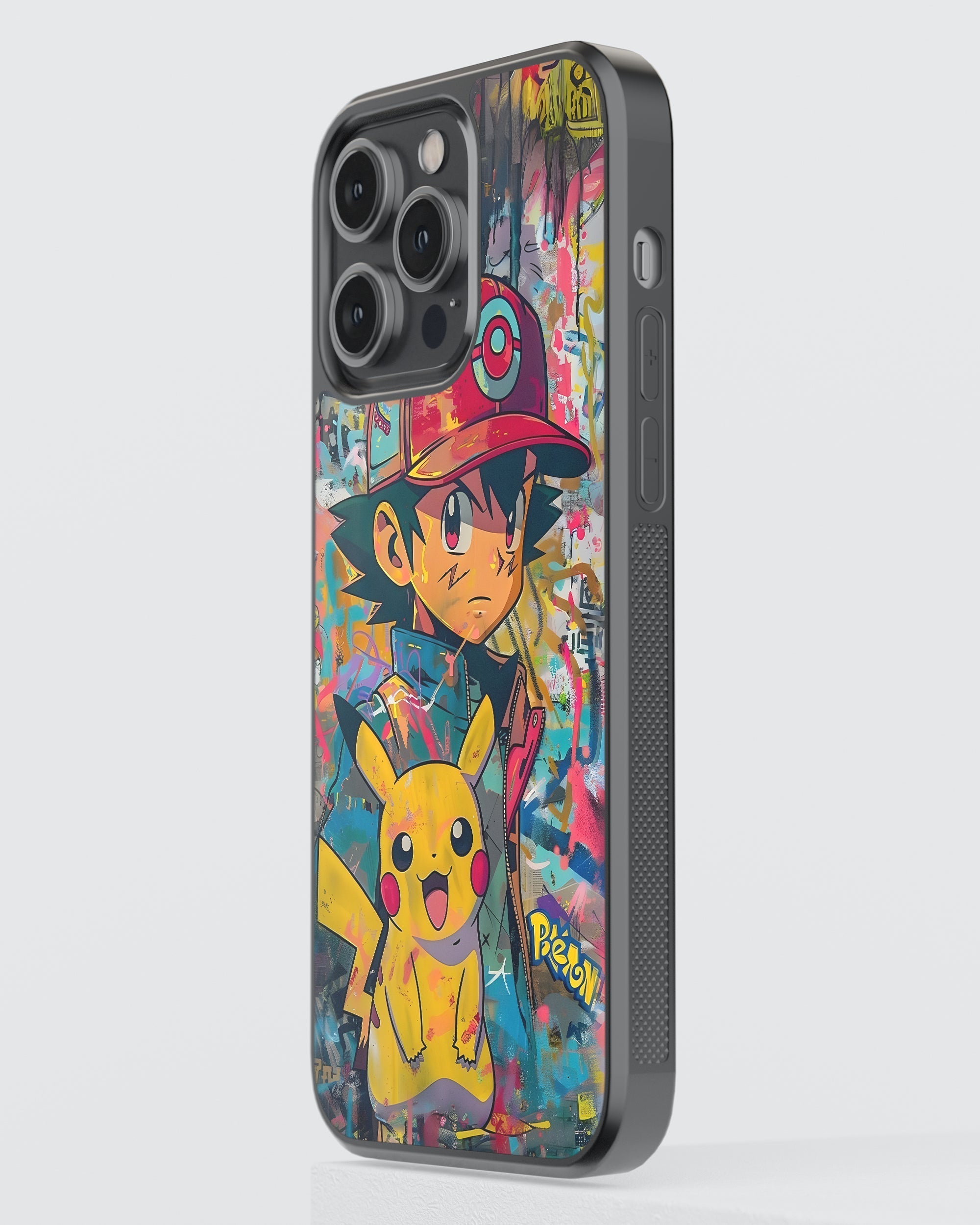 Cartoon Mobile Cover (Ash Ketchum) Mobile Case by CoverMeUp - Style 3
