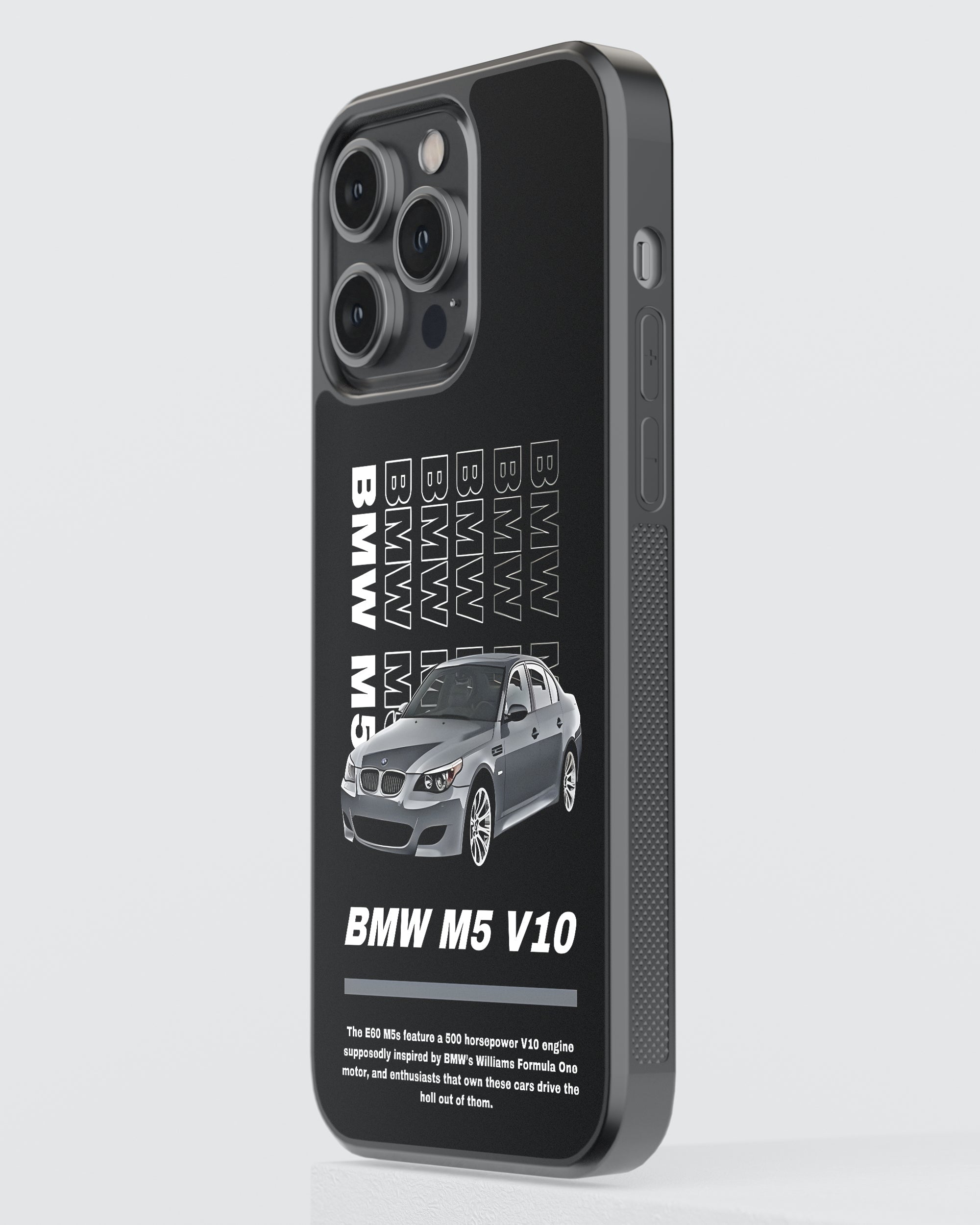 Sports Car Mobile Cover (BMW M5 V10) Mobile Case by CoverMeUp - Style 3