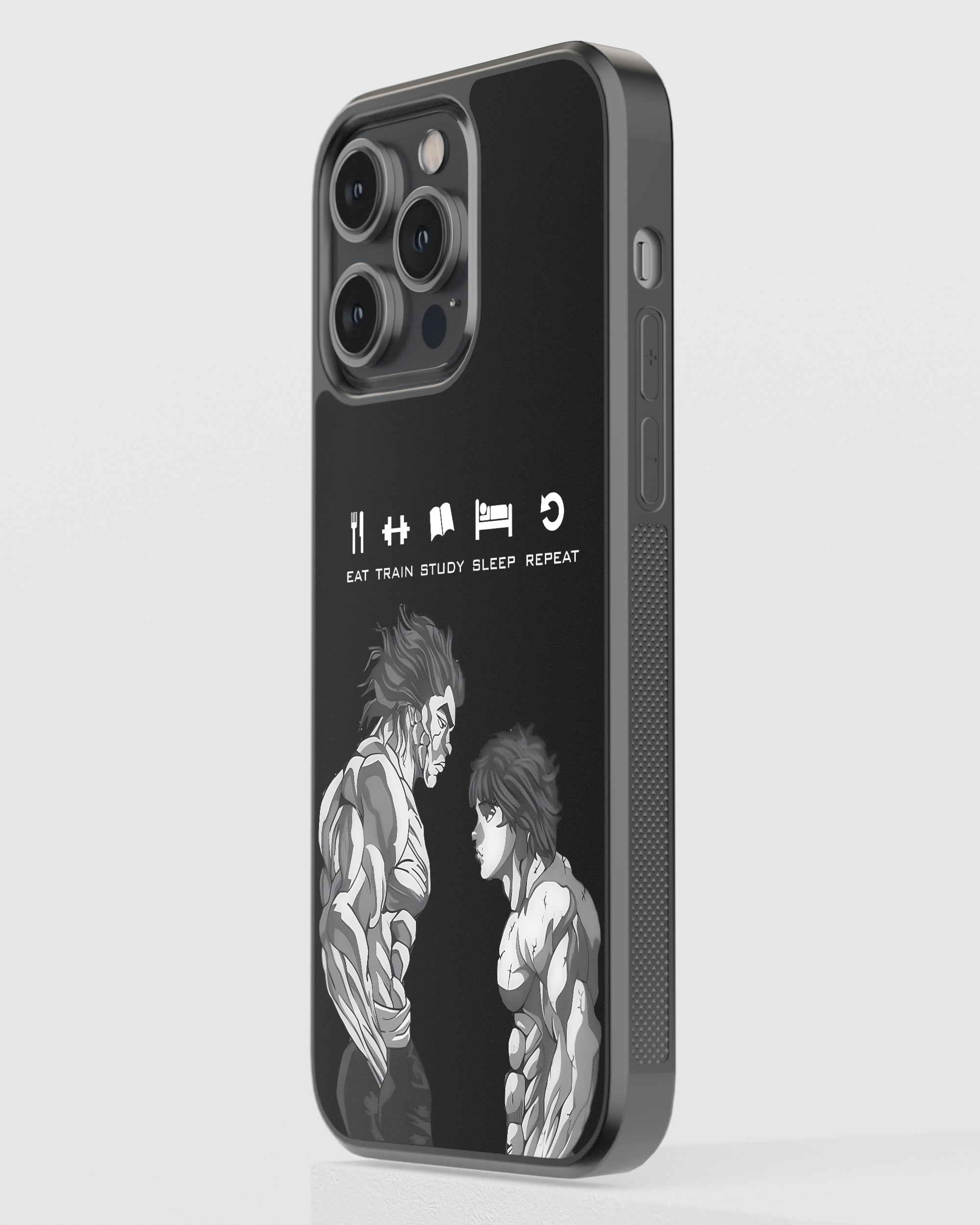 Baki Mobile Cover (Baki Discipline) Mobile Case by CoverMeUp - Style 3