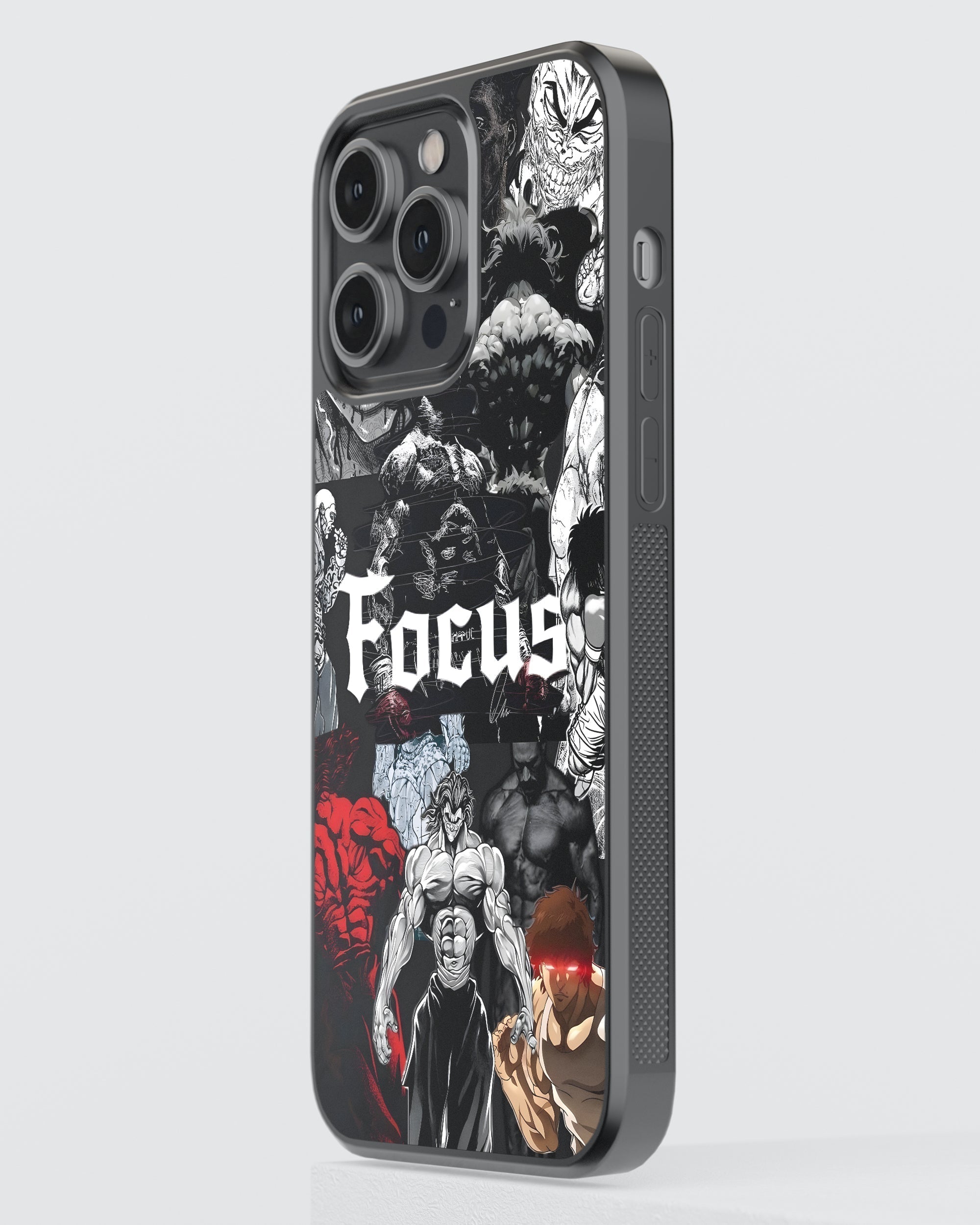 Baki Mobile Cover (Baki Focus) Mobile Case by CoverMeUp - Style 3