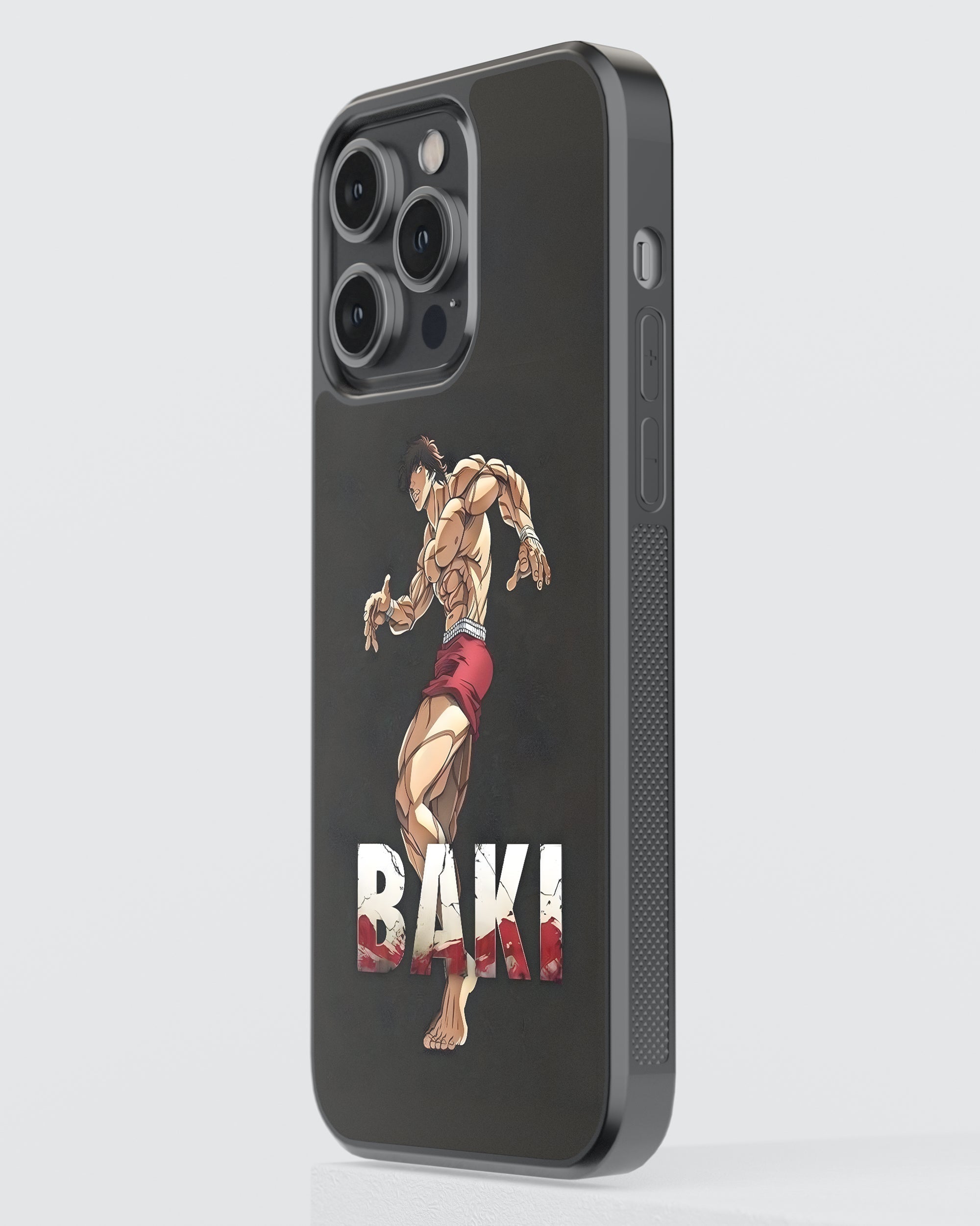 Baki Mobile Cover (Baki Strength) Mobile Case by CoverMeUp - Style 3