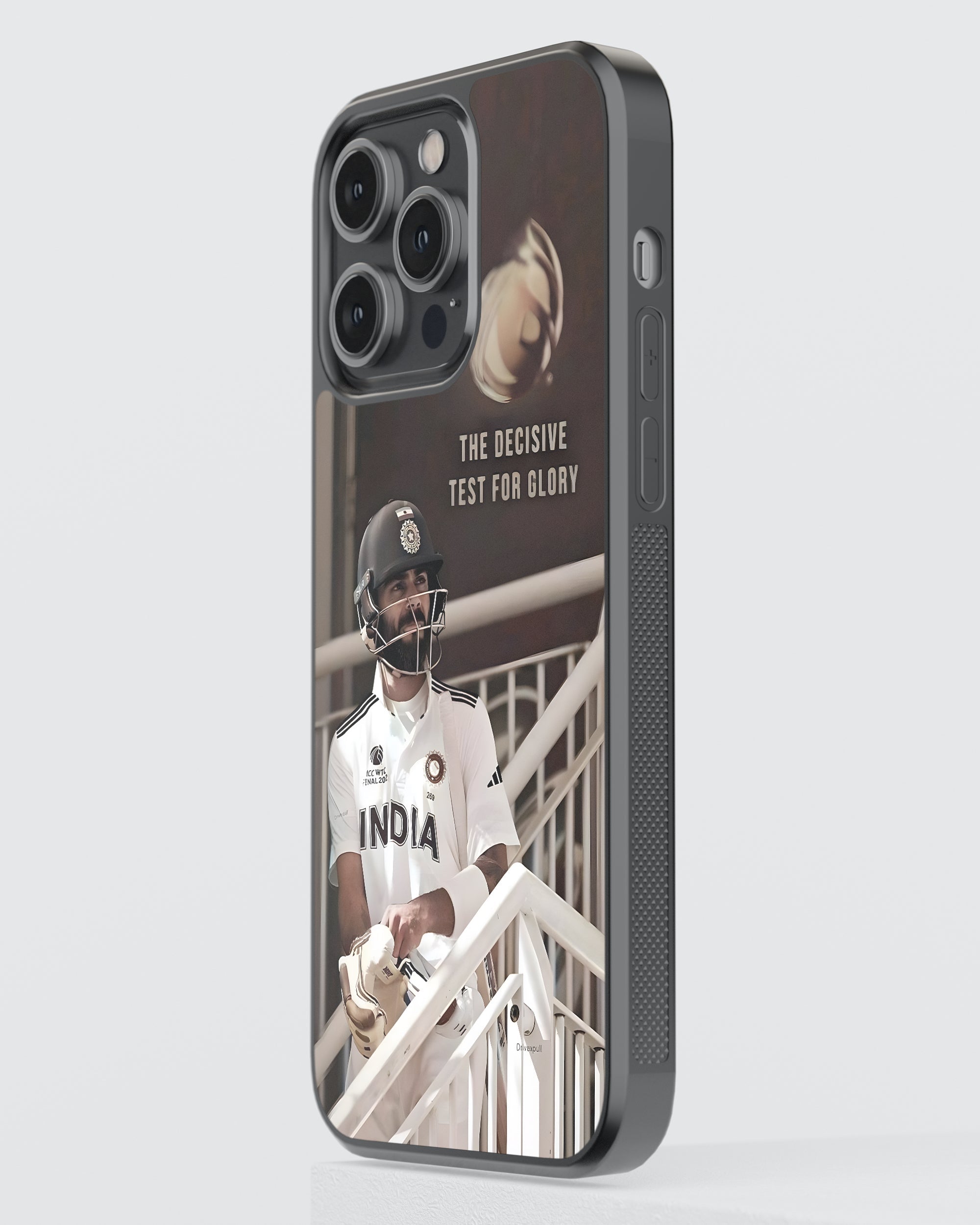 Cricket Mobile Cover (Best Test Captain) Mobile Case by CoverMeUp - Style 3