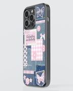 Girls Aesthetic Mobile Cover (ButterFly) Mobile Case by CoverMeUp - Style 3
