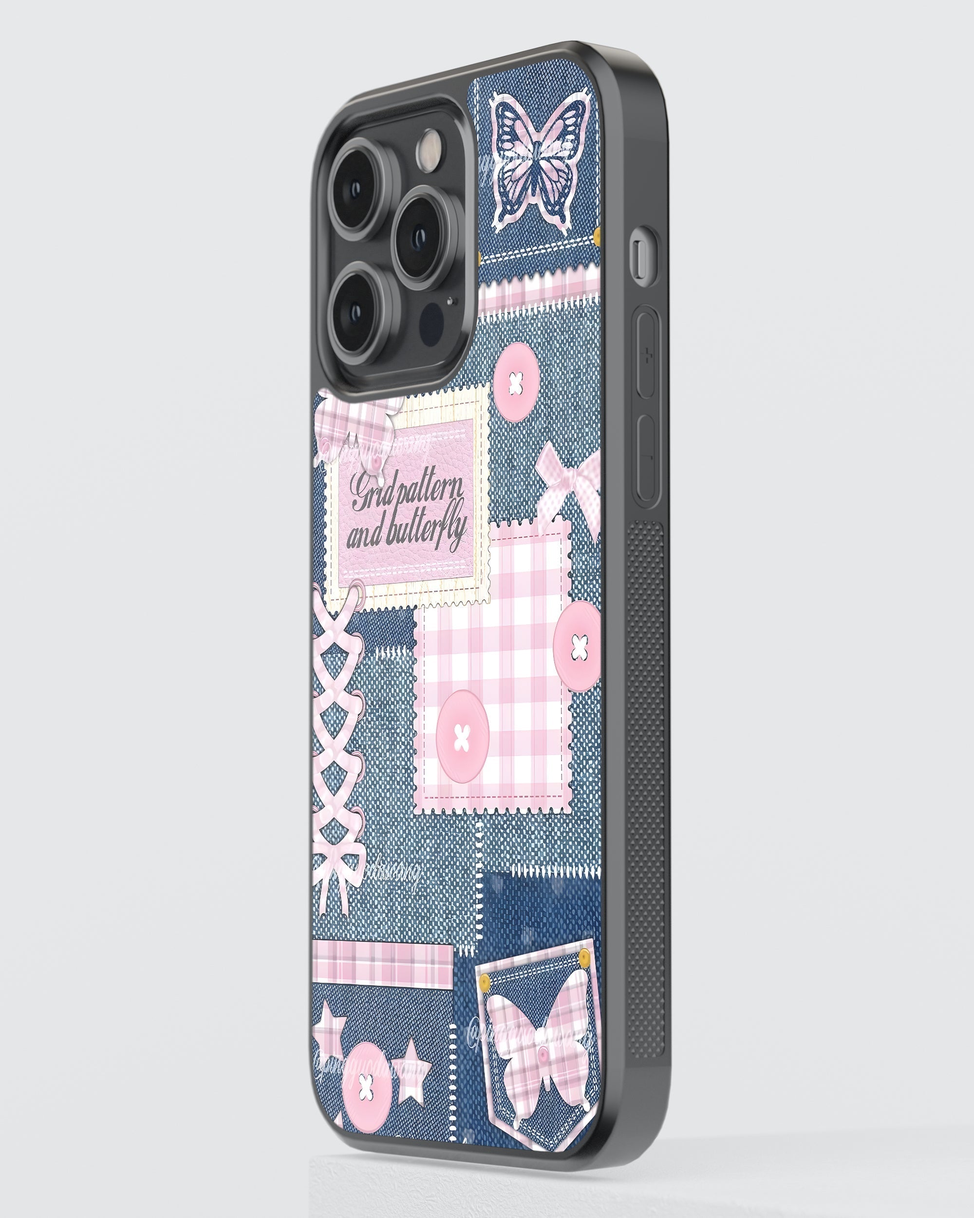 Girls Aesthetic Mobile Cover (ButterFly) Mobile Case by CoverMeUp - Style 3