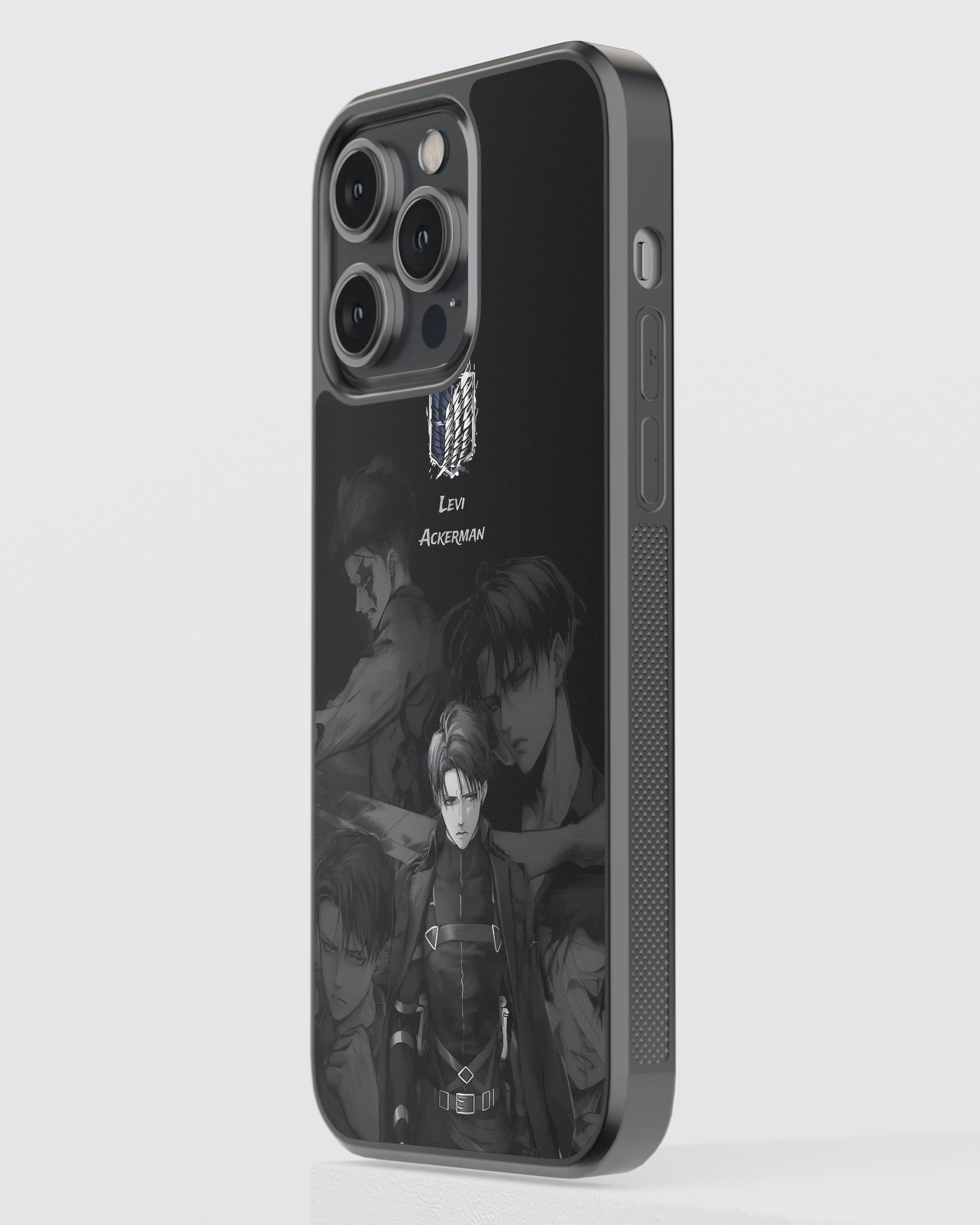 Attack On Titan Mobile Cover (Captain Levi Ackerman) Mobile Case by CoverMeUp - Style 3