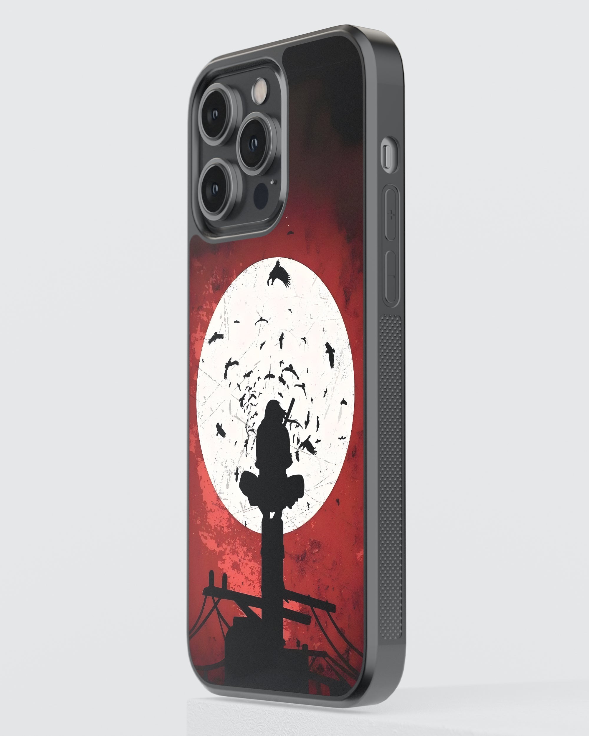 Naruto Mobile Cover (Crow Itachi) Mobile Case by CoverMeUp - Style 3