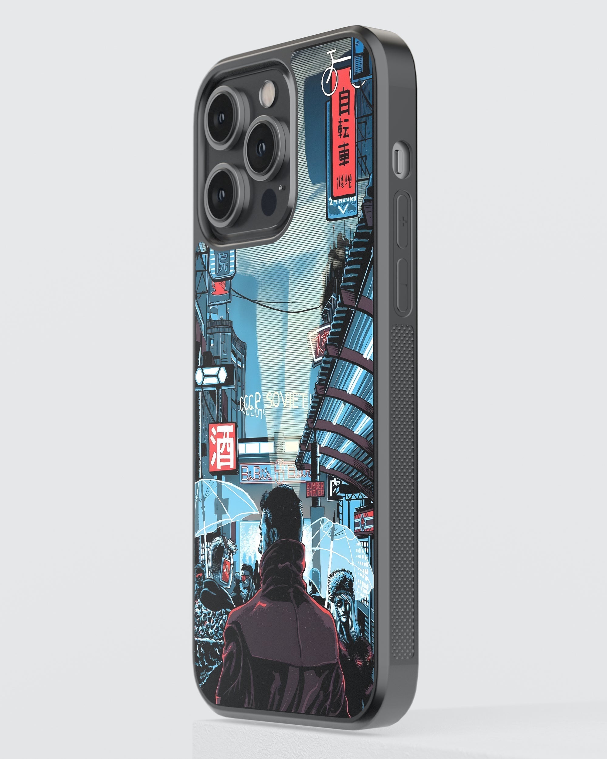 Cyberpunk Mobile Cover (Cybercity) Mobile Case by CoverMeUp - Style 3