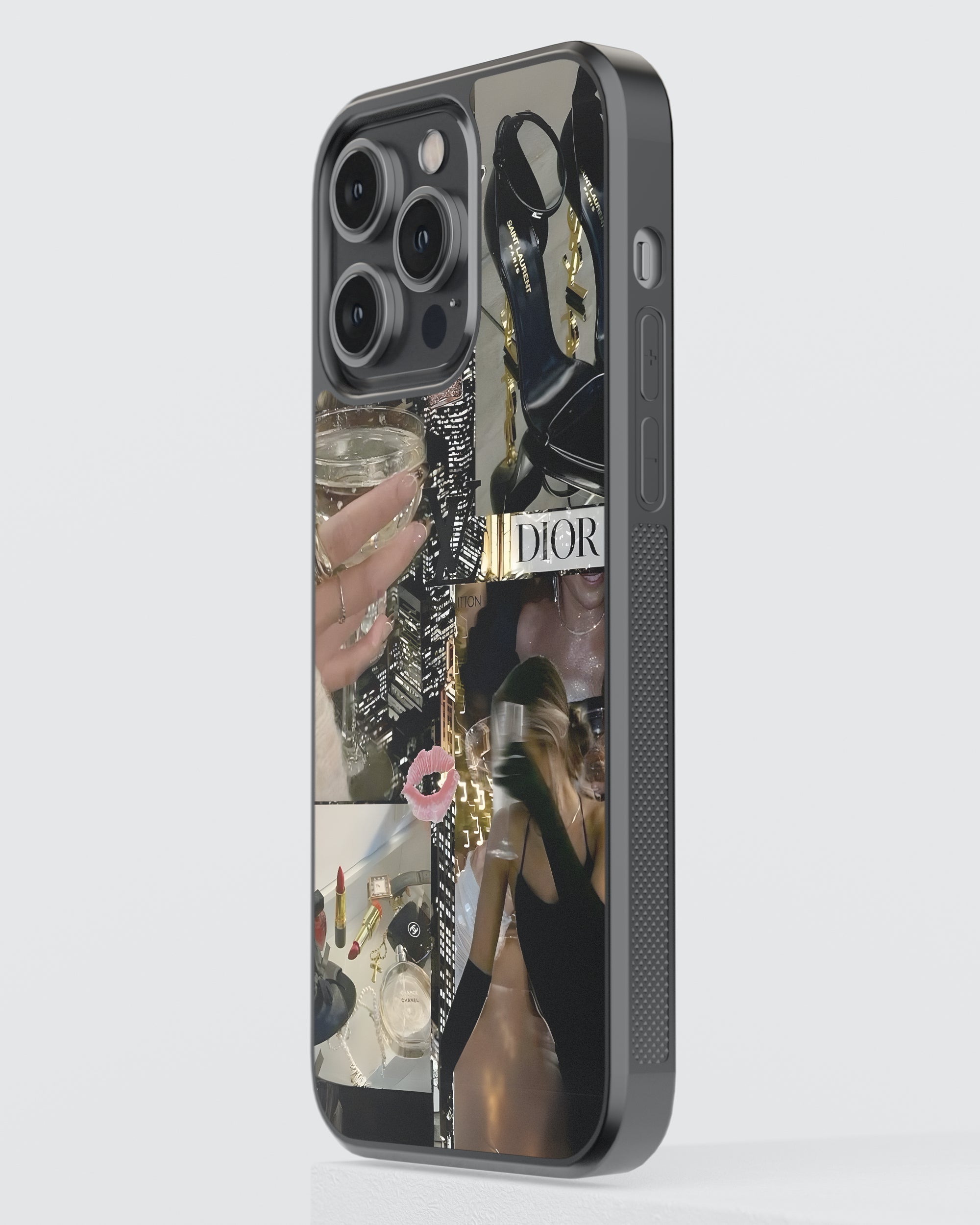 Girls Aesthetic Mobile Cover (DIOR Girl) Mobile Case by CoverMeUp - Style 3