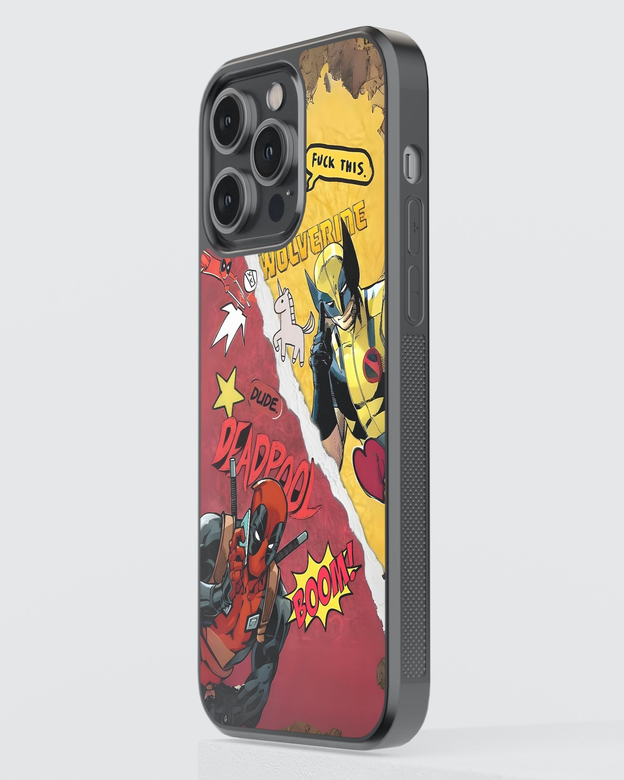 Marvel Mobile Cover (Deadpool Wolverine) Mobile Case by CoverMeUp - Style 3