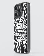 Modernism Mobile Cover (Do you Know Who You Are) Mobile Case by CoverMeUp - Style 3