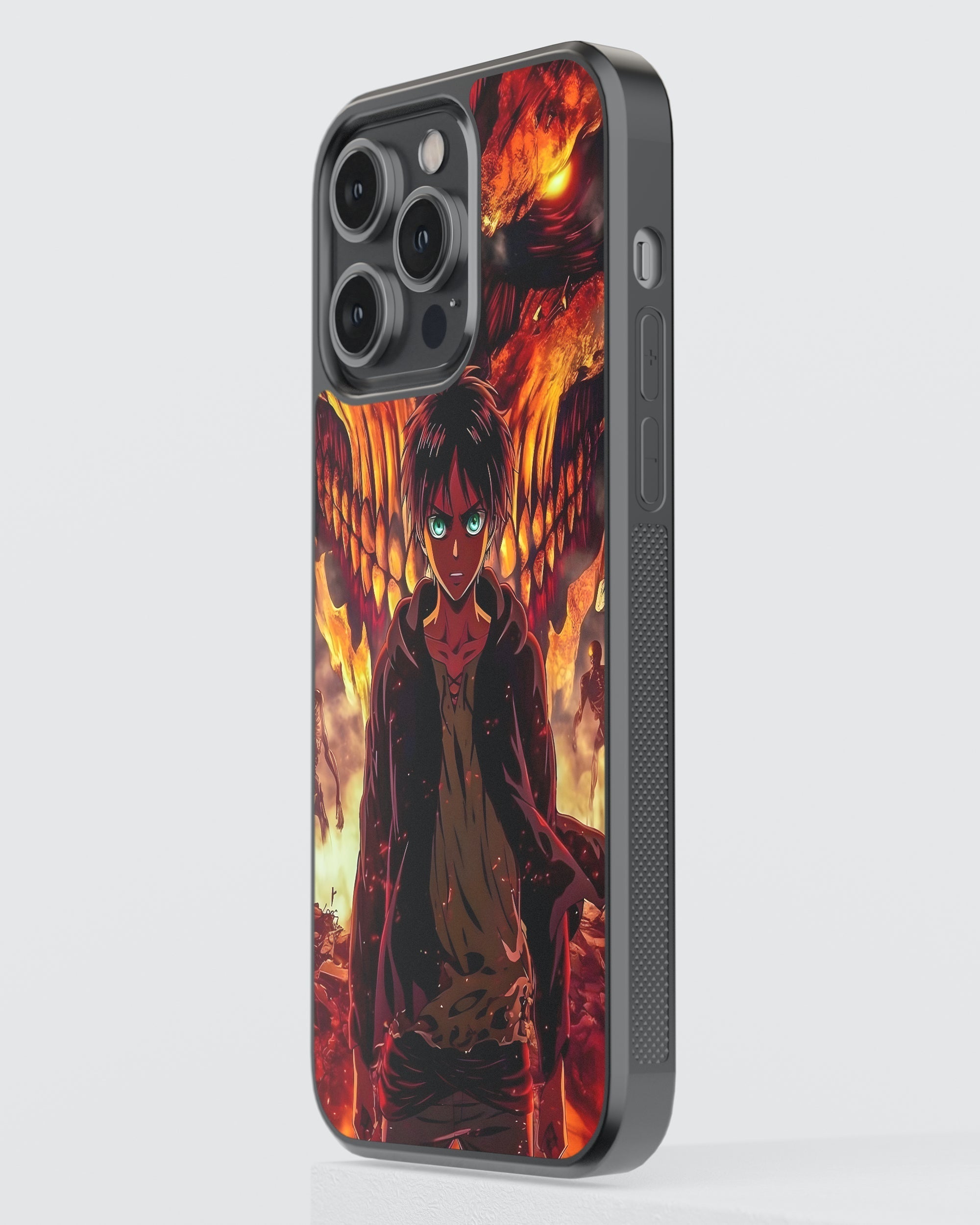 Attack On Titan Mobile Cover (Eren) Mobile Case by CoverMeUp - Style 3