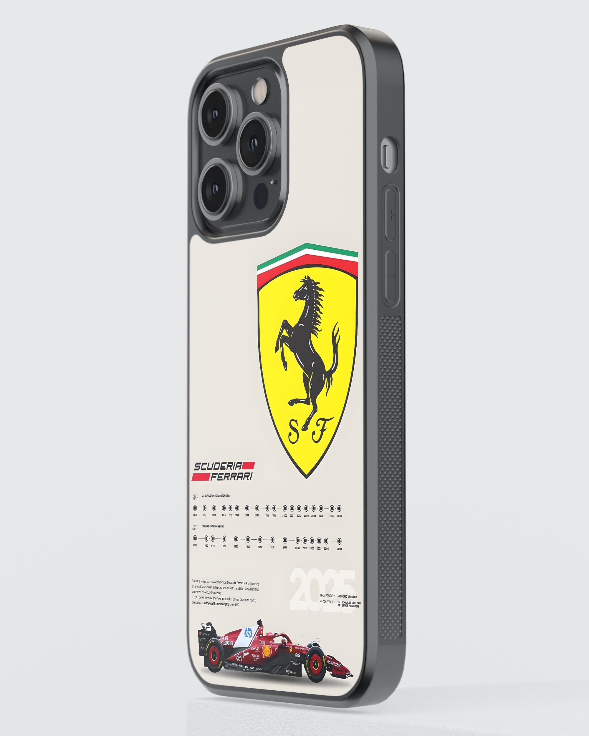 Formula 1 Mobile Cover (Ferrari Racing) Mobile Case by CoverMeUp - Style 3