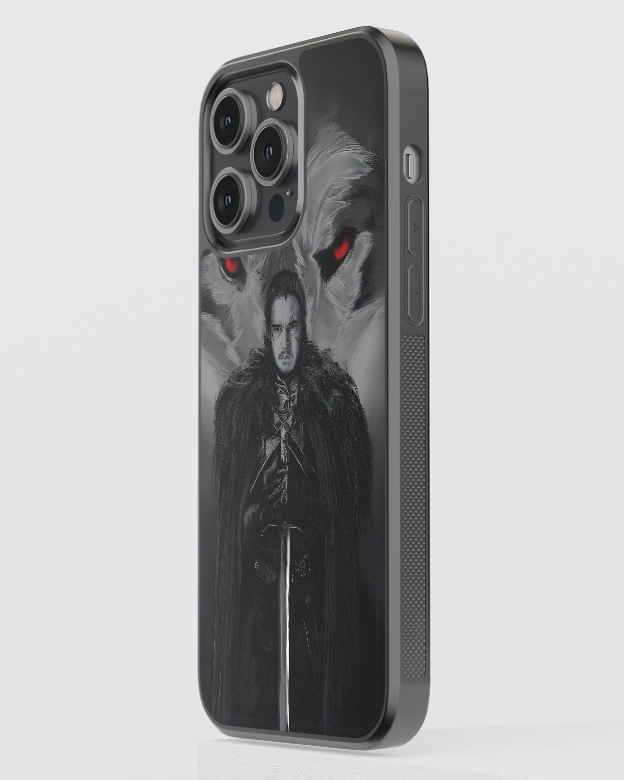 Movies Shows Mobile Cover (Game of Thrones Jon Snow) Mobile Case by CoverMeUp - Style 3