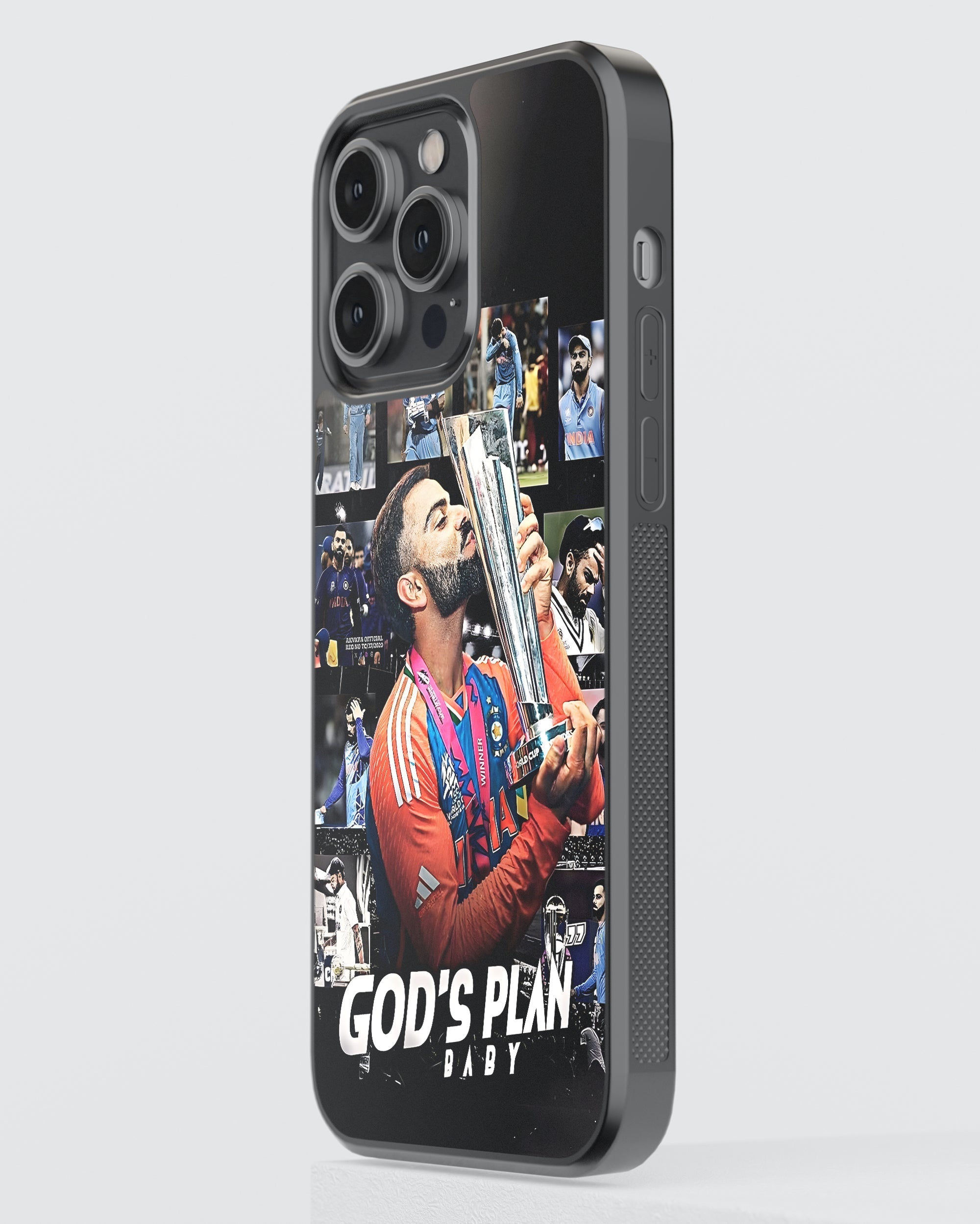 Cricket Mobile Cover (Gods Plan Baby) Mobile Case by CoverMeUp - Style 3