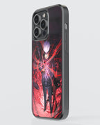 Jujutsu Kaisen Mobile Cover (Gojo Red) Mobile Case by CoverMeUp - Style 3
