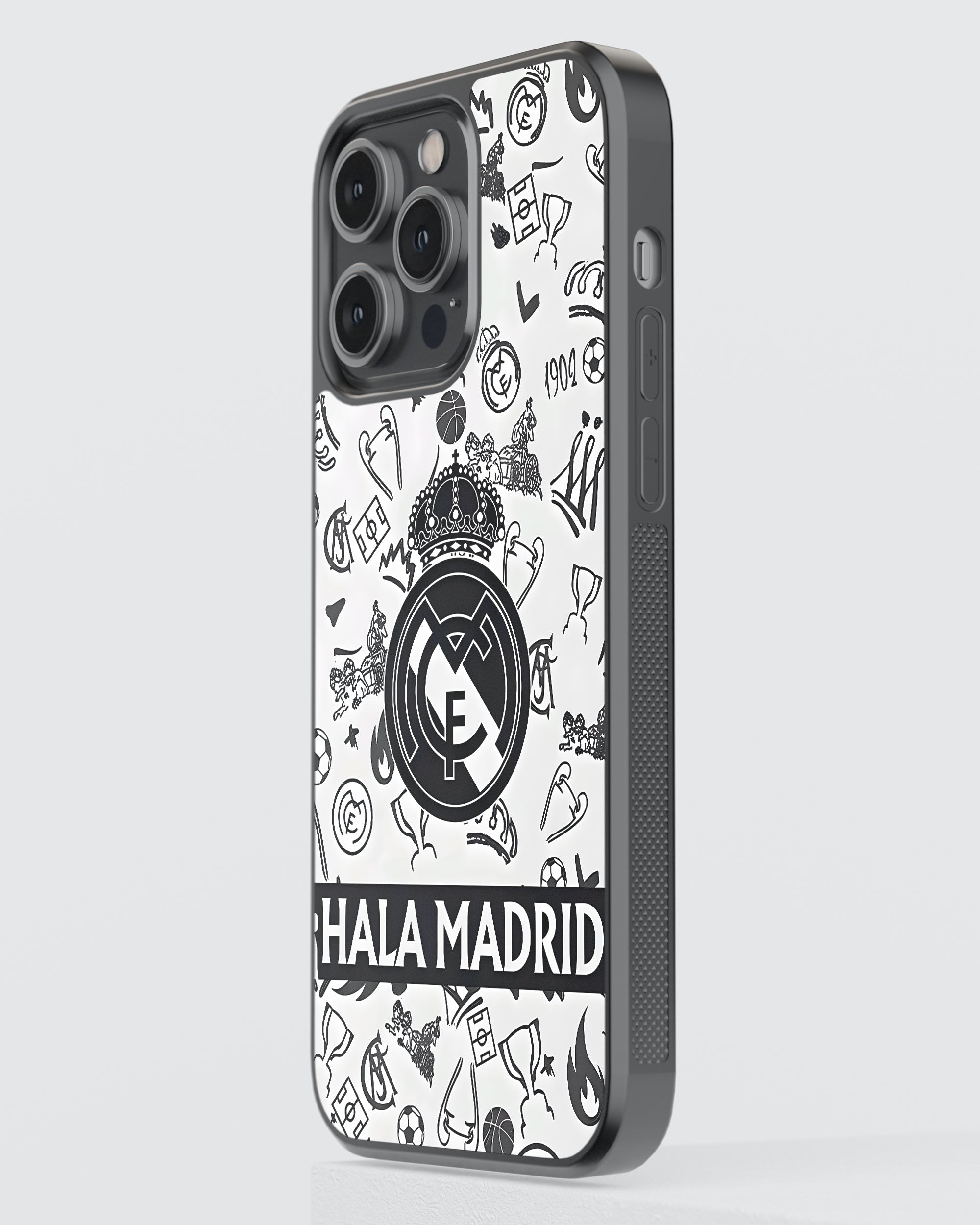 Football Mobile Cover (Hala Madrid) Mobile Case by CoverMeUp - Style 3