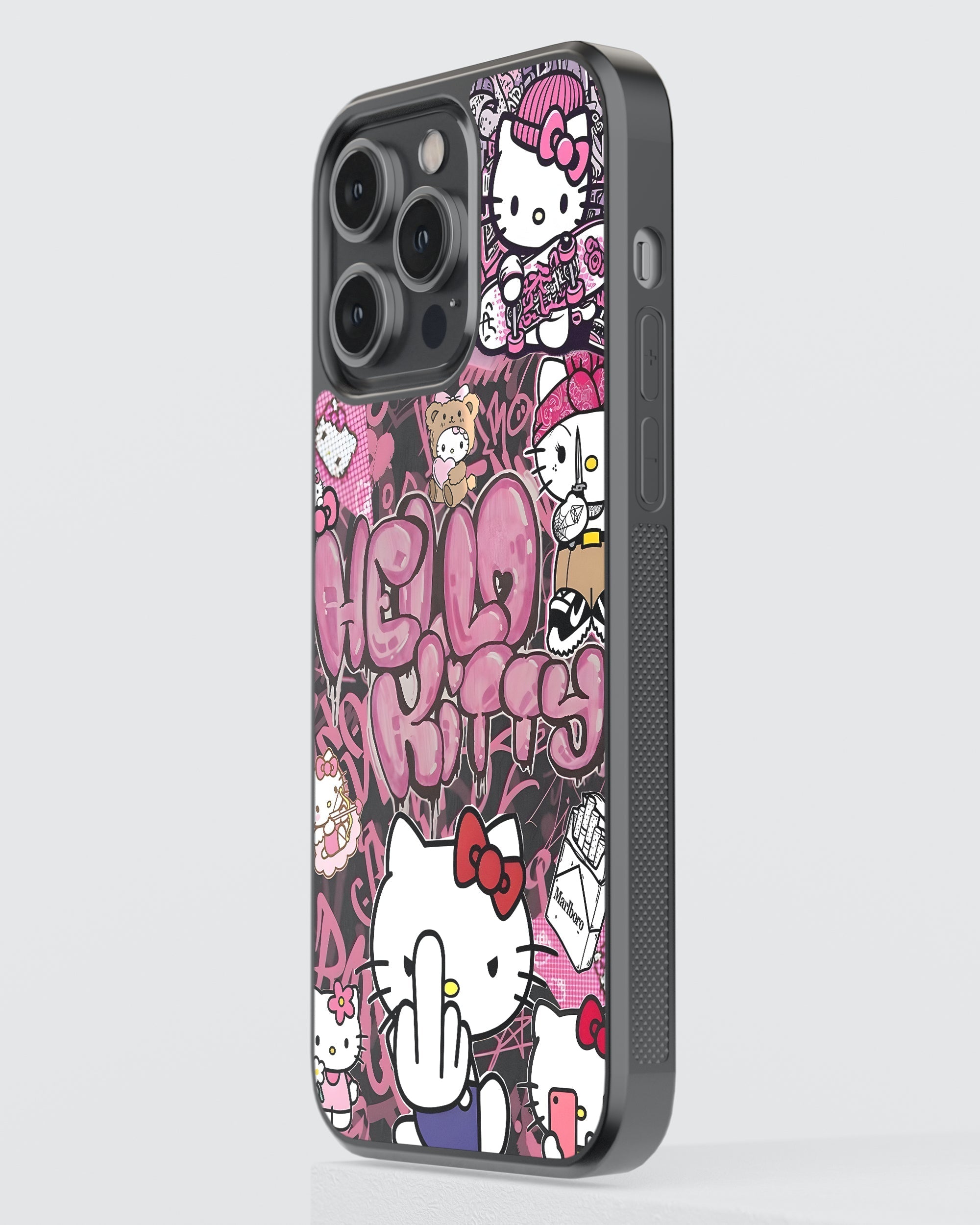Girls Aesthetic Mobile Cover (Hello Kitty) Mobile Case by CoverMeUp - Style 3