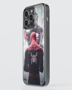 Marvel Mobile Cover (Iron Man X Spiderman) Mobile Case by CoverMeUp - Style 3