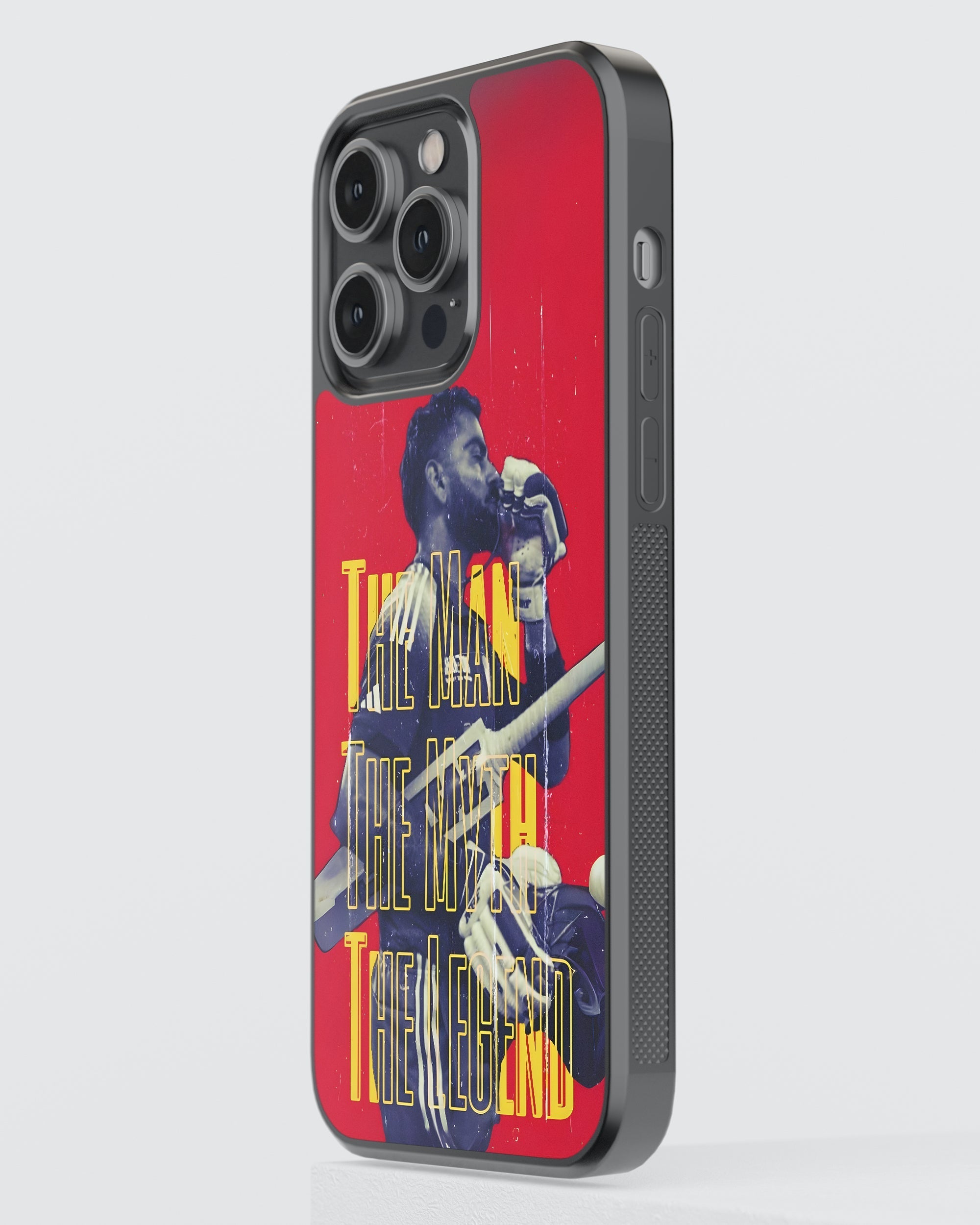 Cricket Mobile Cover (King Kohli) Mobile Case by CoverMeUp - Style 3