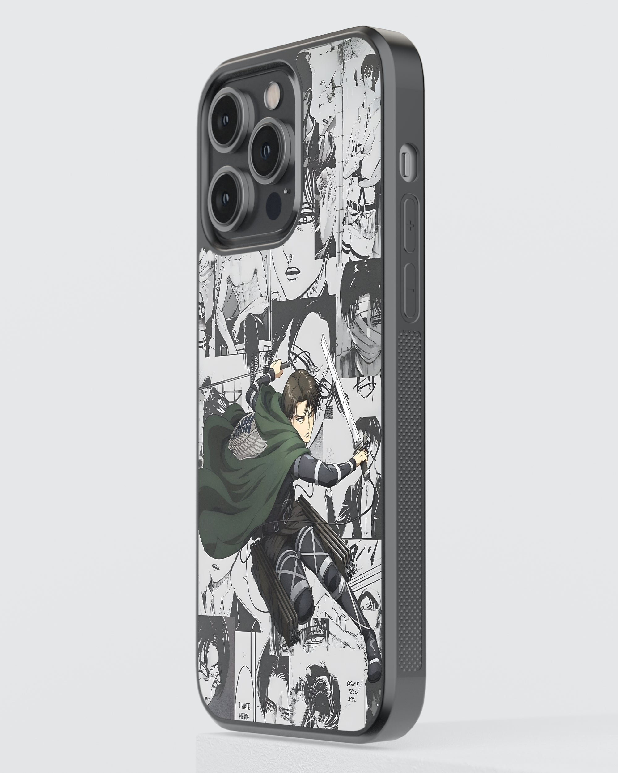 Attack On Titan Mobile Cover (Levi Ackerman) Mobile Case by CoverMeUp - Style 3