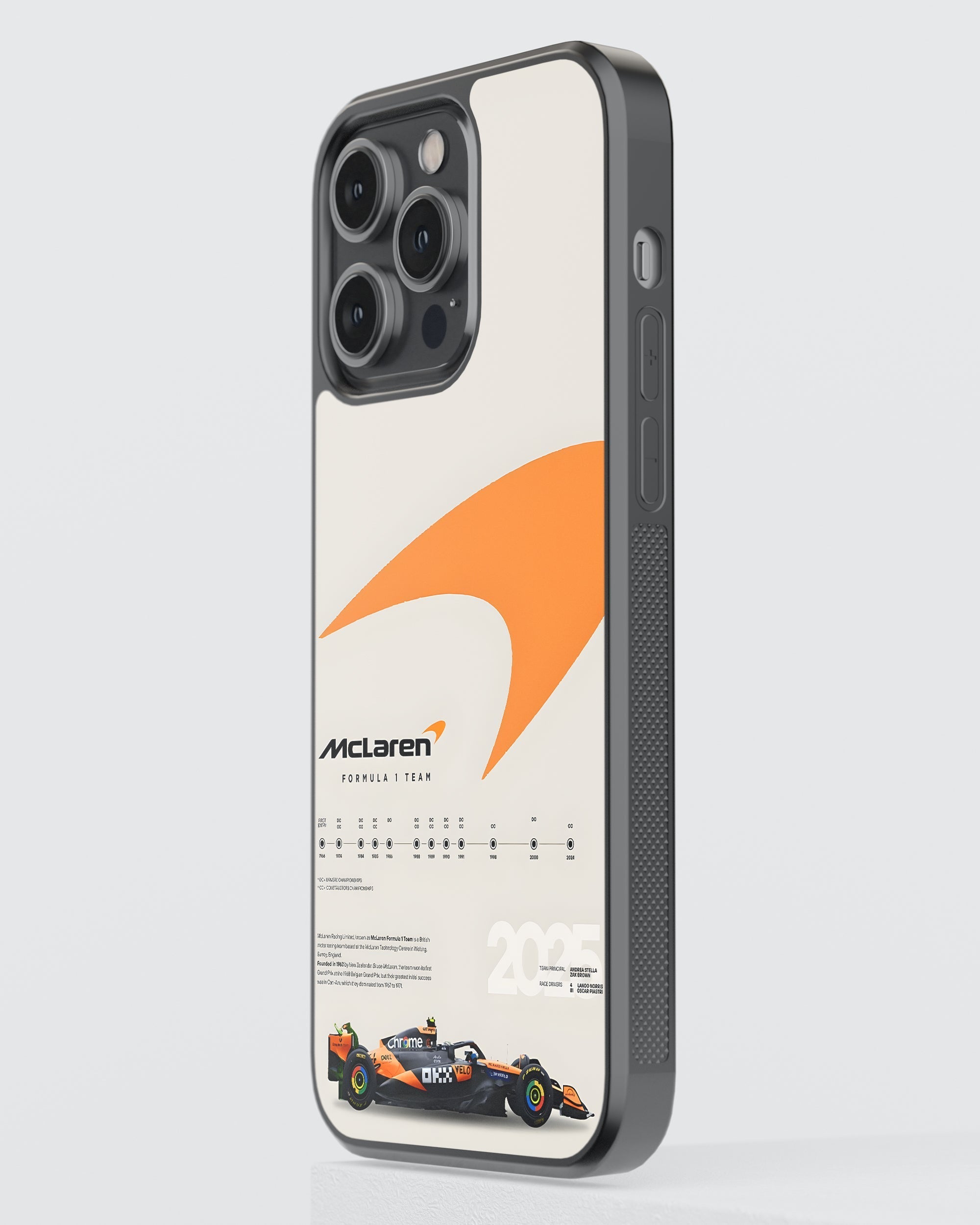Formula 1 Mobile Cover (McLaren Racing) Mobile Case by CoverMeUp - Style 3