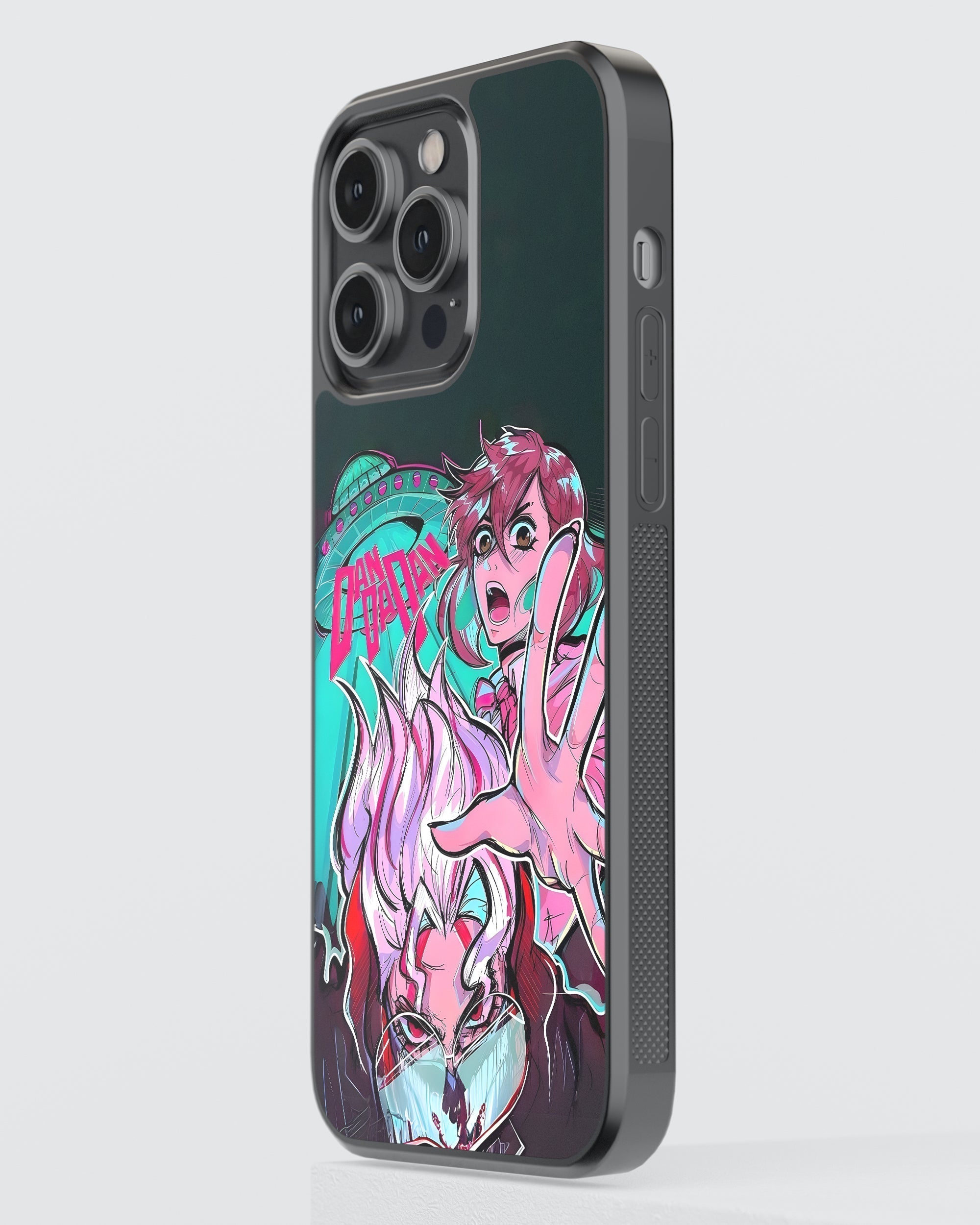 Dandadan Mobile Cover (Momo and Okarun) Mobile Case by CoverMeUp - Style 3