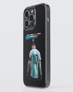 Football Mobile Cover (Never Give Up Messi) Mobile Case by CoverMeUp - Style 3