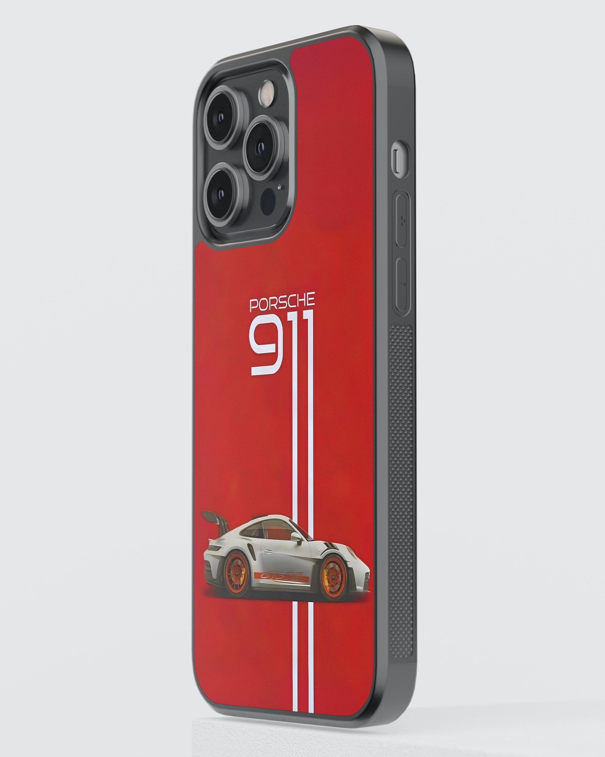 Sports Car Mobile Cover (Porsche 911 Red) Mobile Case by CoverMeUp - Style 3