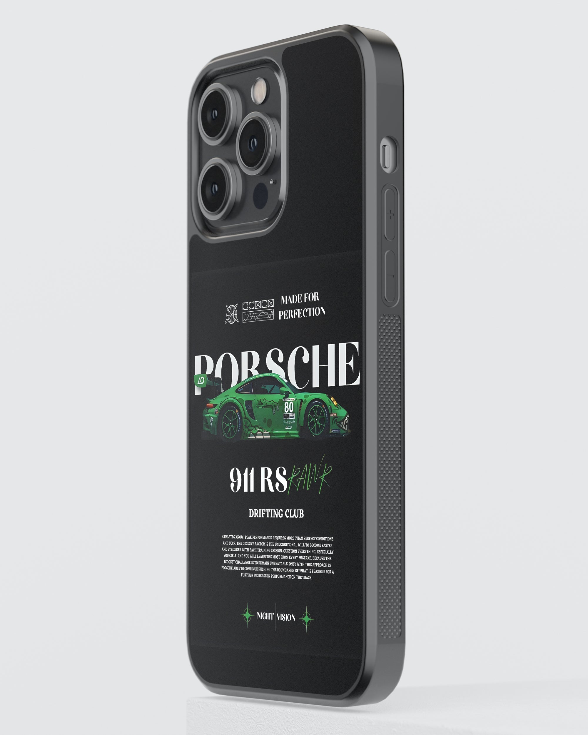 Sports Car Mobile Cover (Porsche Drifiting Club) Mobile Case by CoverMeUp - Style 3