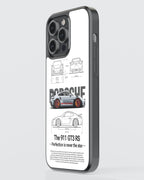 Sports Car Mobile Cover (Porsche The 911 GT3 RS) Mobile Case by CoverMeUp - Style 3