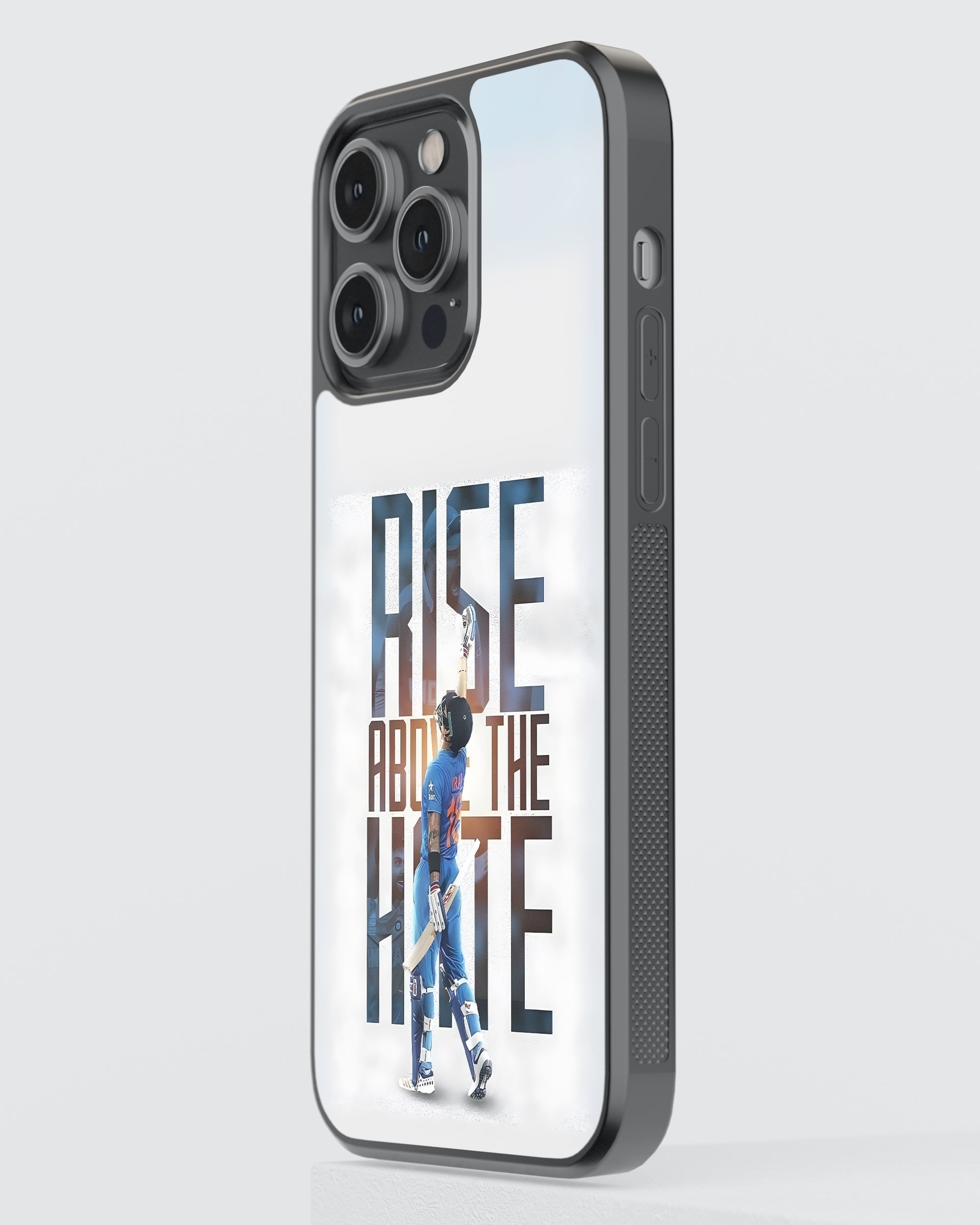 Cricket Mobile Cover (Rise Above Hate Virat Kohli) Mobile Case by CoverMeUp - Style 3