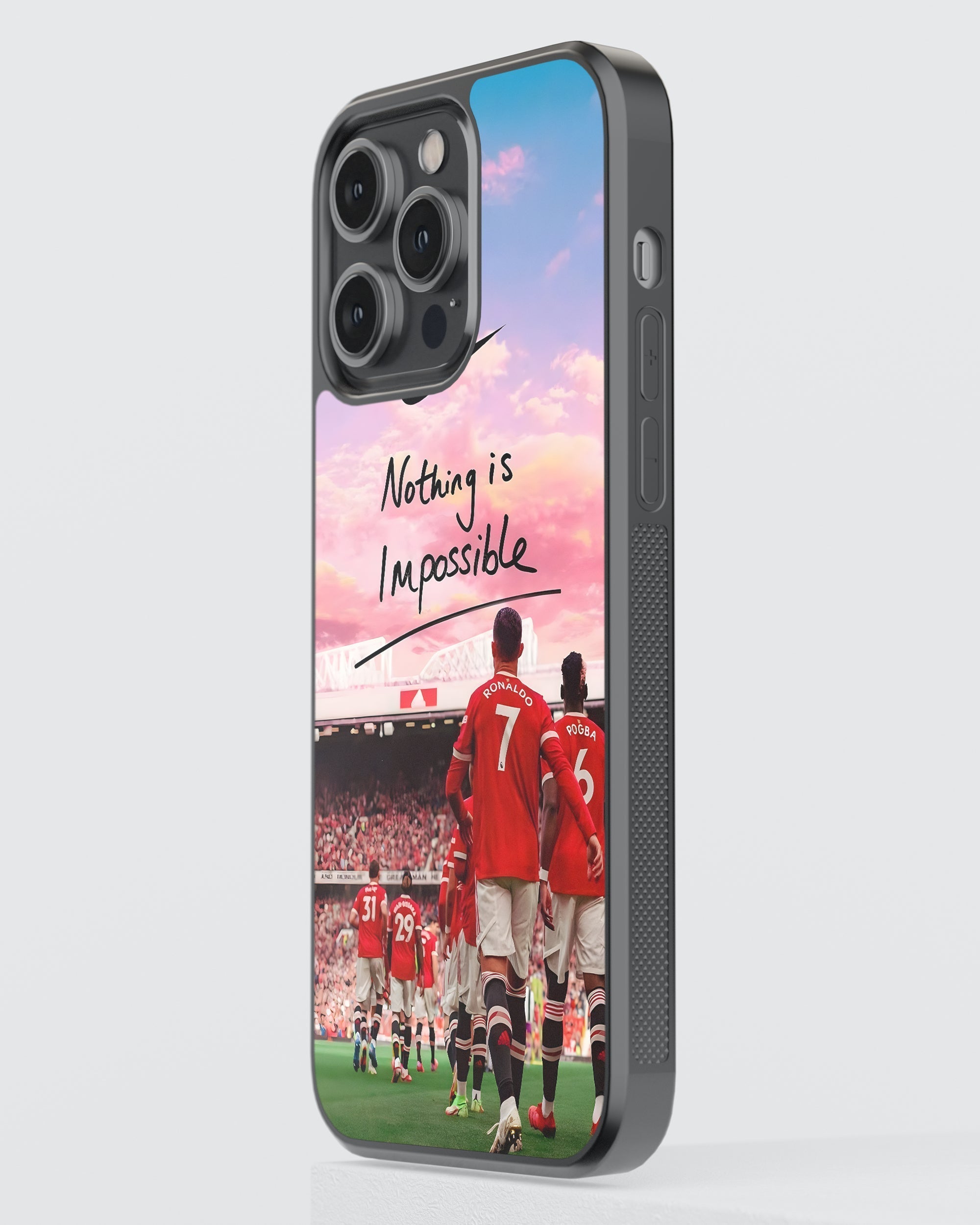 Football Mobile Cover (Ronaldo Nothing is Impossible) Mobile Case by CoverMeUp - Style 3