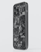 Death Note Mobile Cover (Ryuk Collage) Mobile Case by CoverMeUp - Style 3