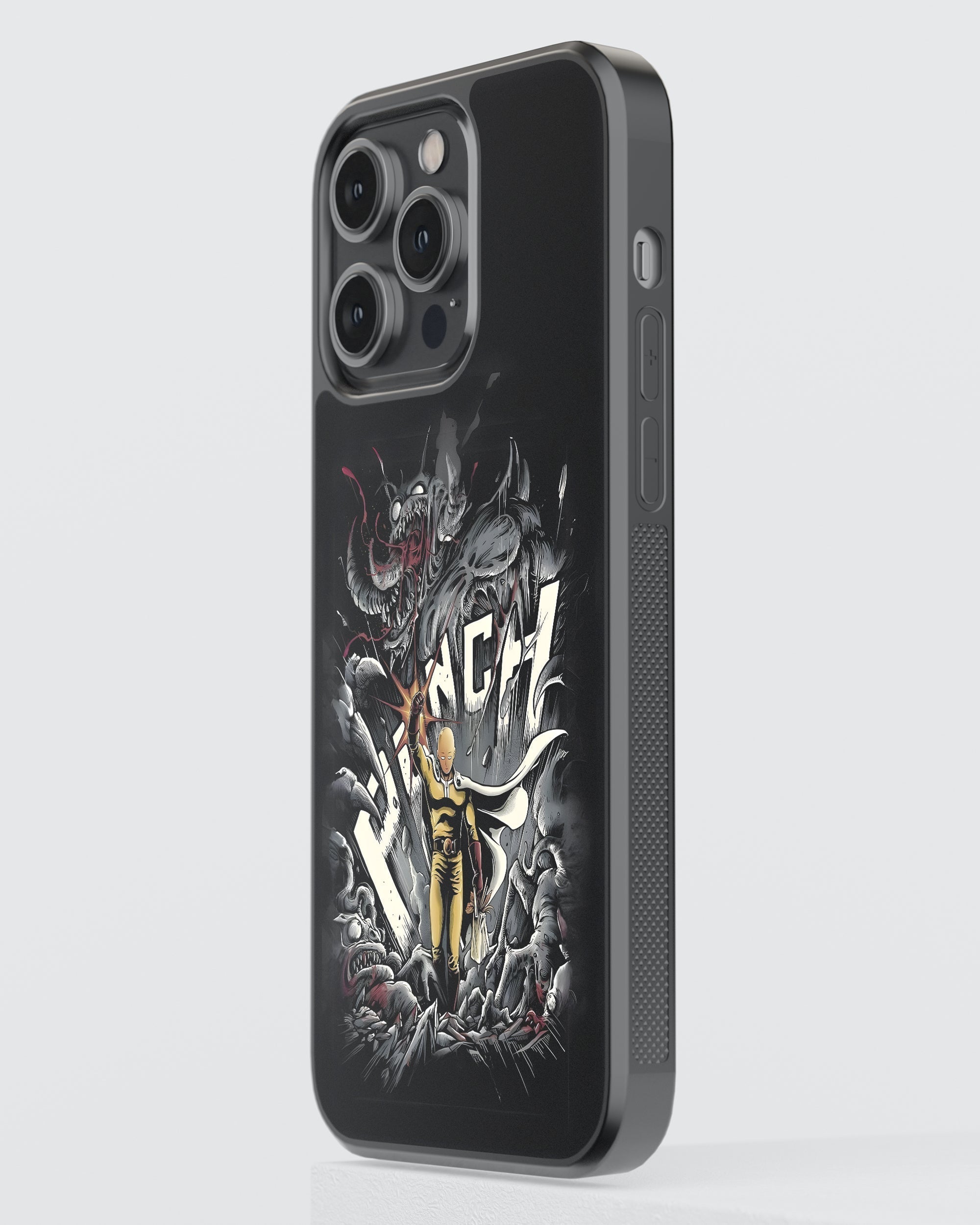 One Punch Man Mobile Cover (Saitama) Mobile Case by CoverMeUp - Style 3