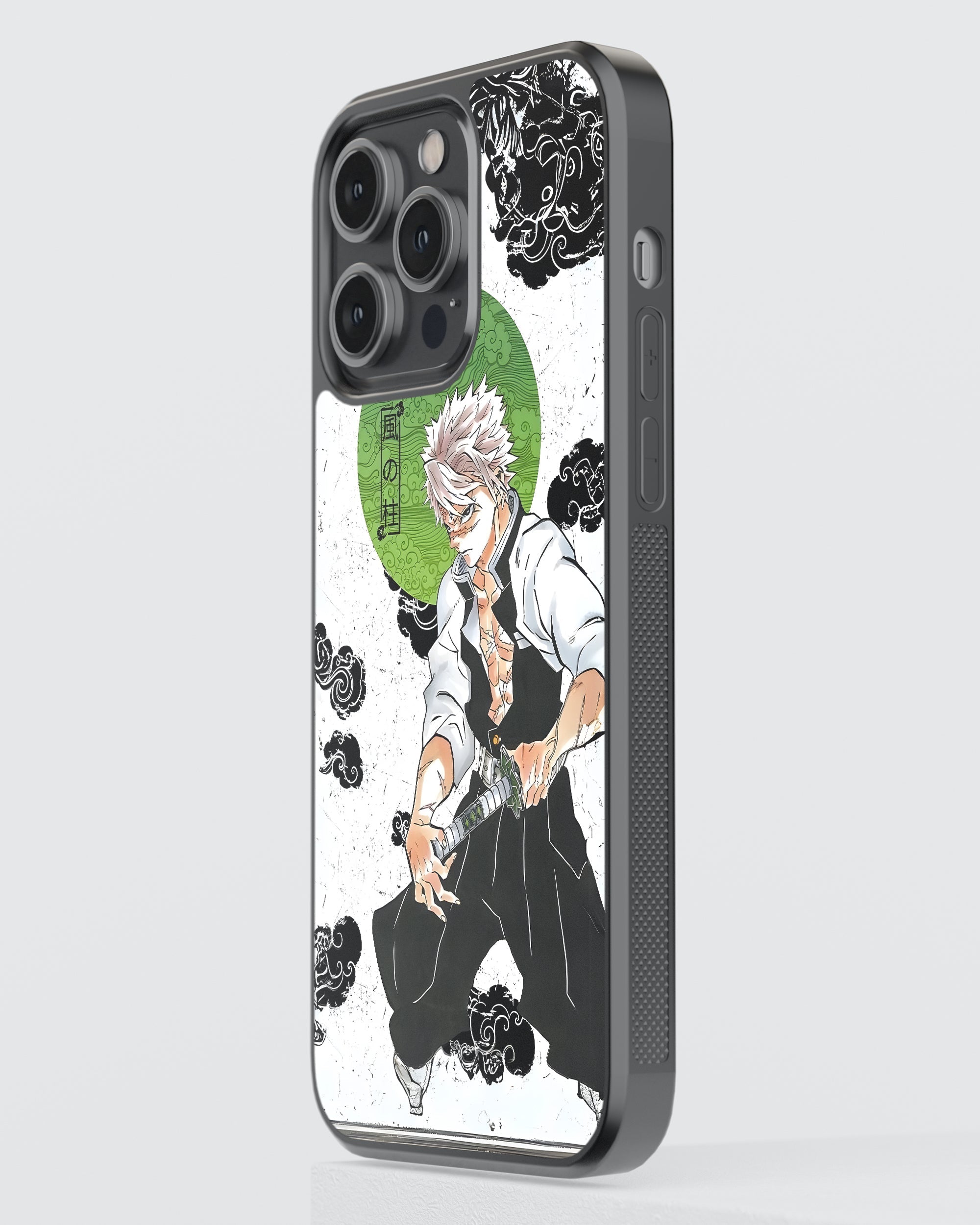 Demon Slayer Mobile Cover (Sanemi) Mobile Case by CoverMeUp - Style 3