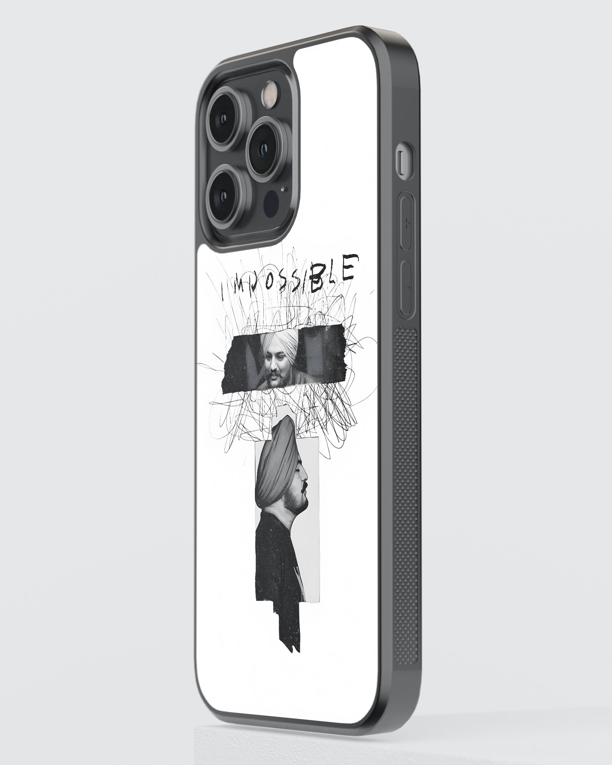 Singers Mobile Cover (Sidhu Moosewala Impossible) Mobile Case by CoverMeUp - Style 3