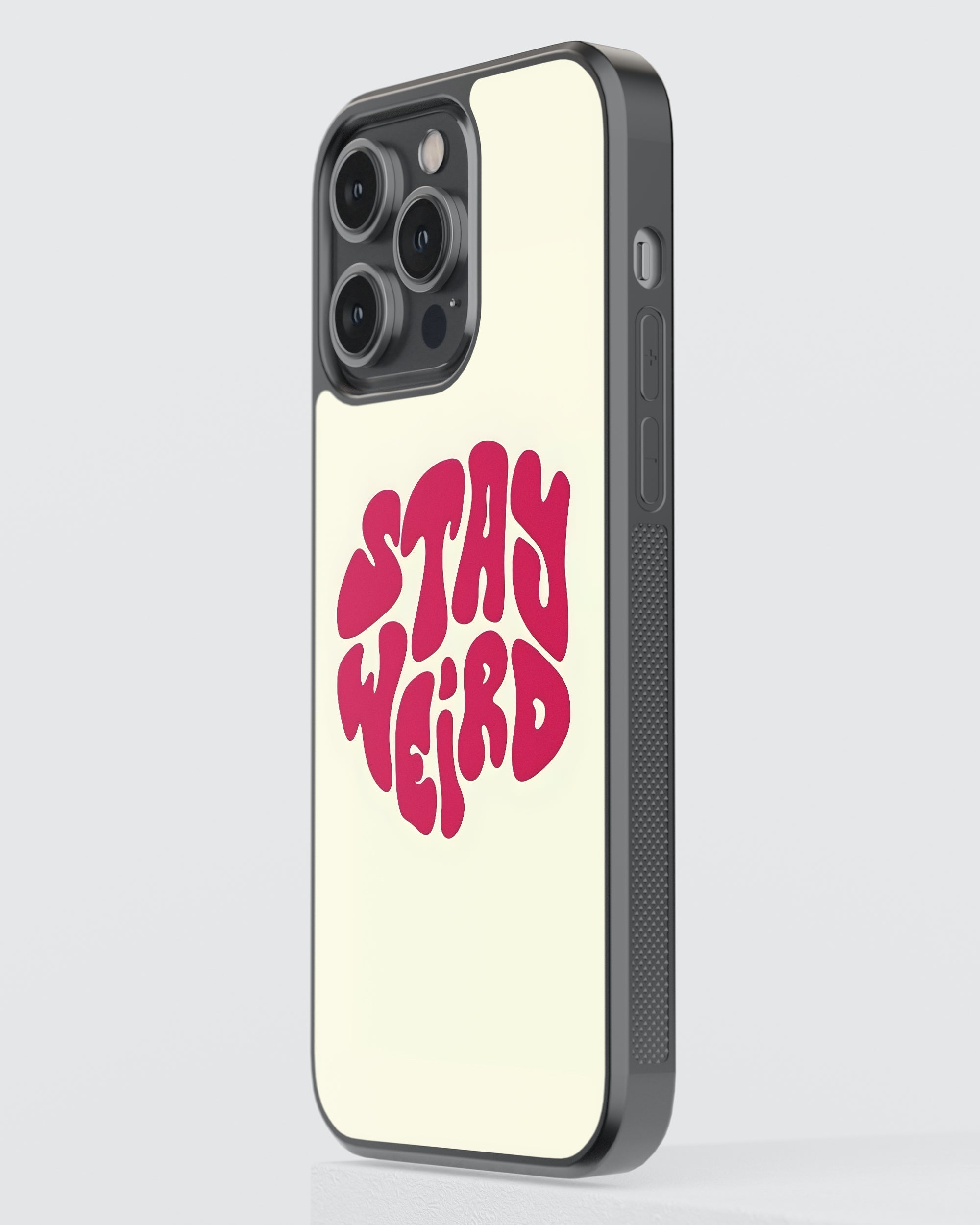 Y2K Mobile Cover (Stay Weird) Mobile Case by CoverMeUp - Style 3