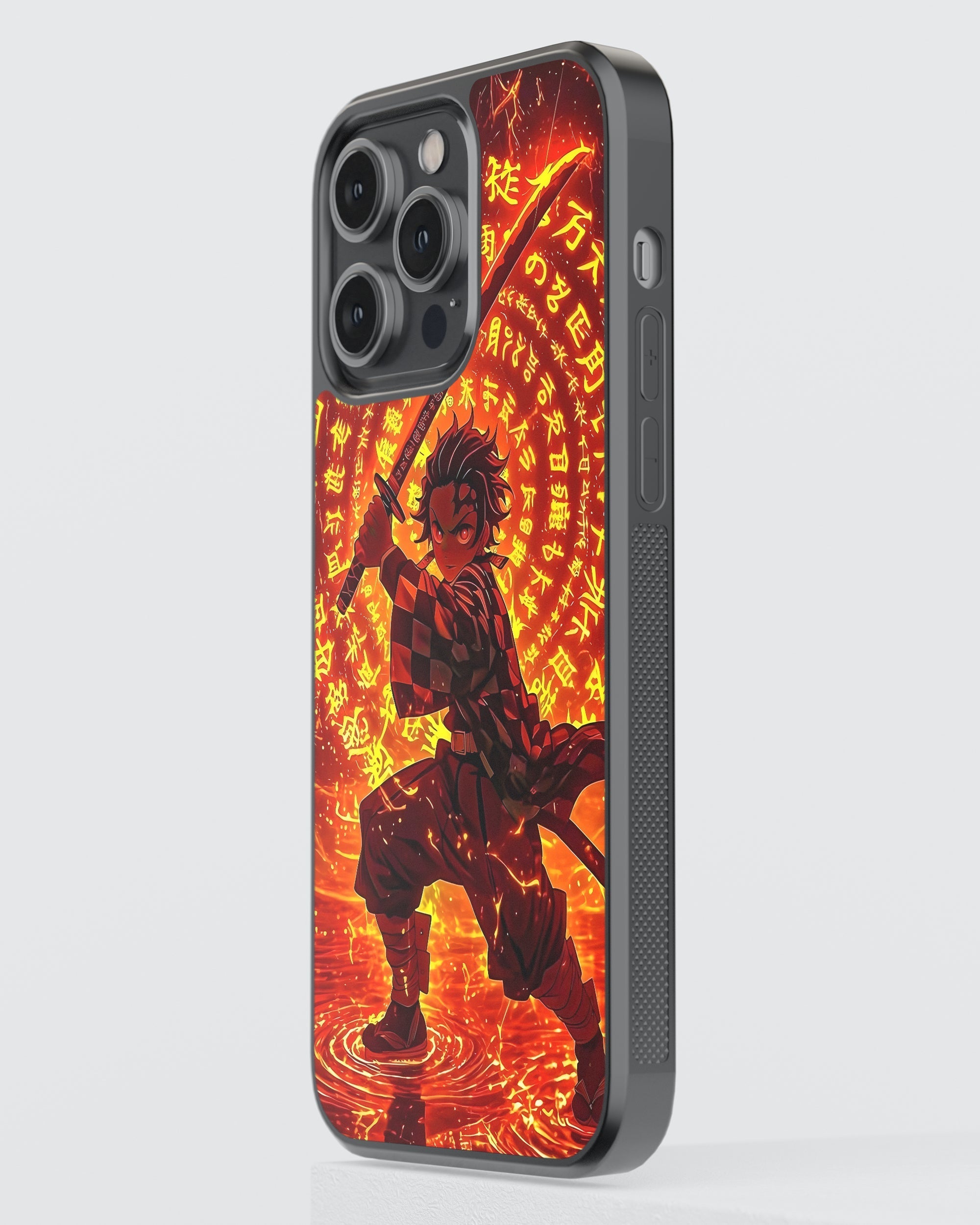 Demon Slayer Mobile Cover (Sun Breathing) Mobile Case by CoverMeUp - Style 3