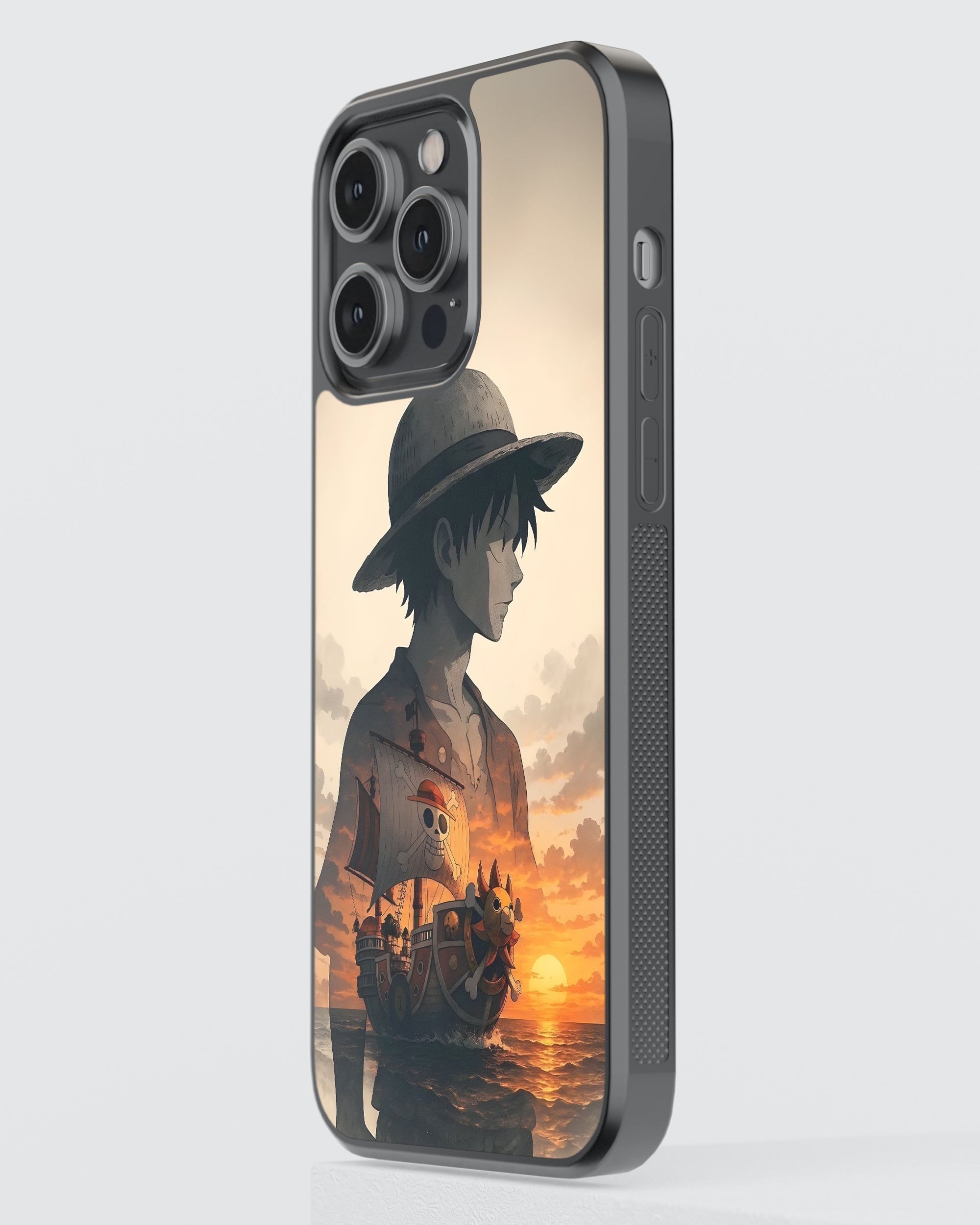 One Piece Mobile Cover (Sundown Luffy) Mobile Case by CoverMeUp - Style 3