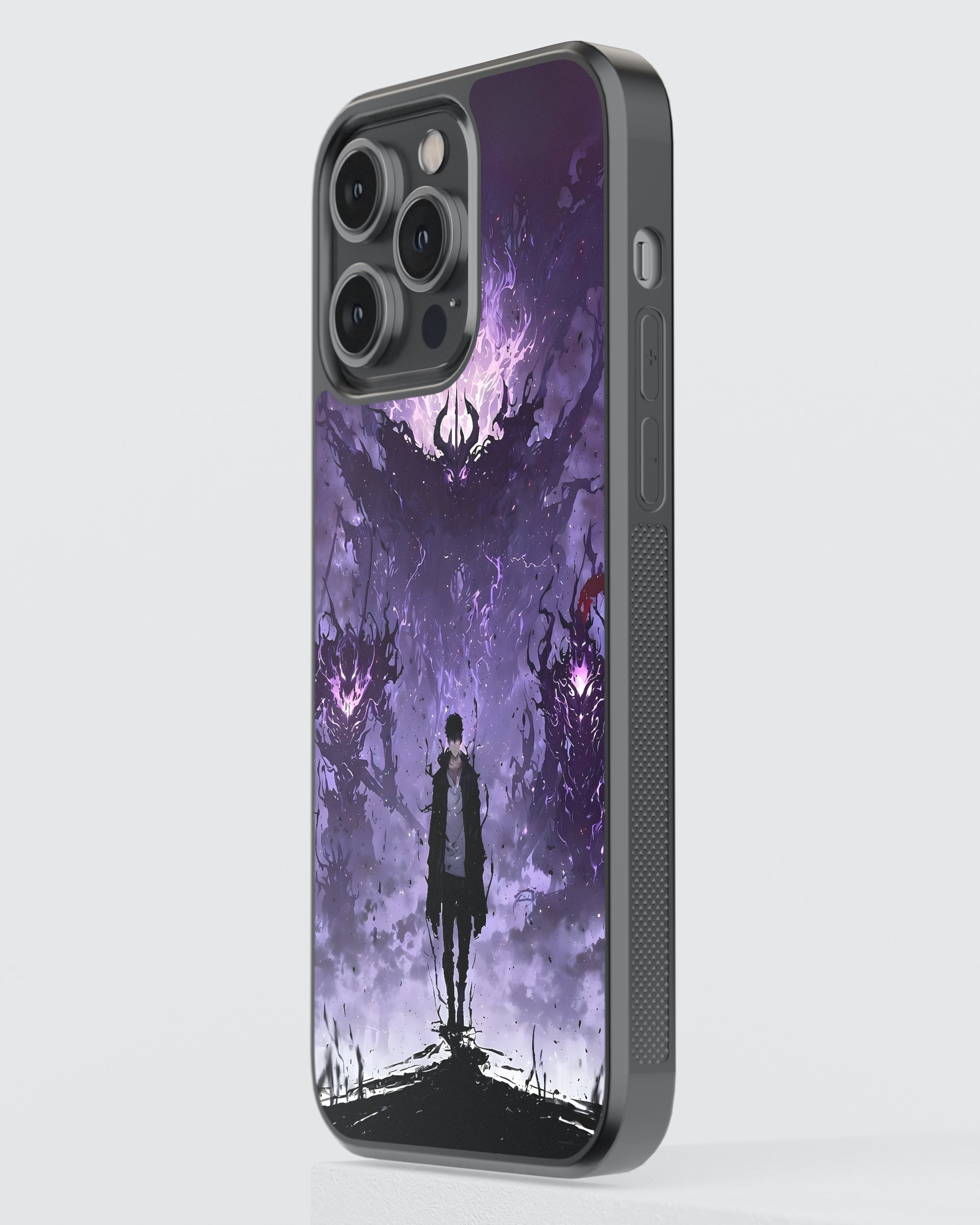 Solo Leveling Mobile Cover (Sung Jin Woo Army) Mobile Case by CoverMeUp - Style 3