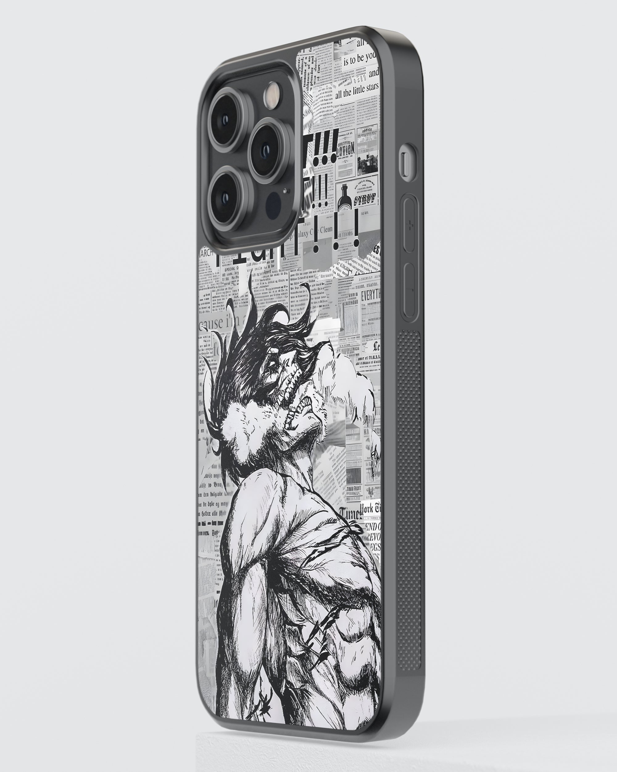 Attack On Titan Mobile Cover (Tatakae) Mobile Case by CoverMeUp - Style 3