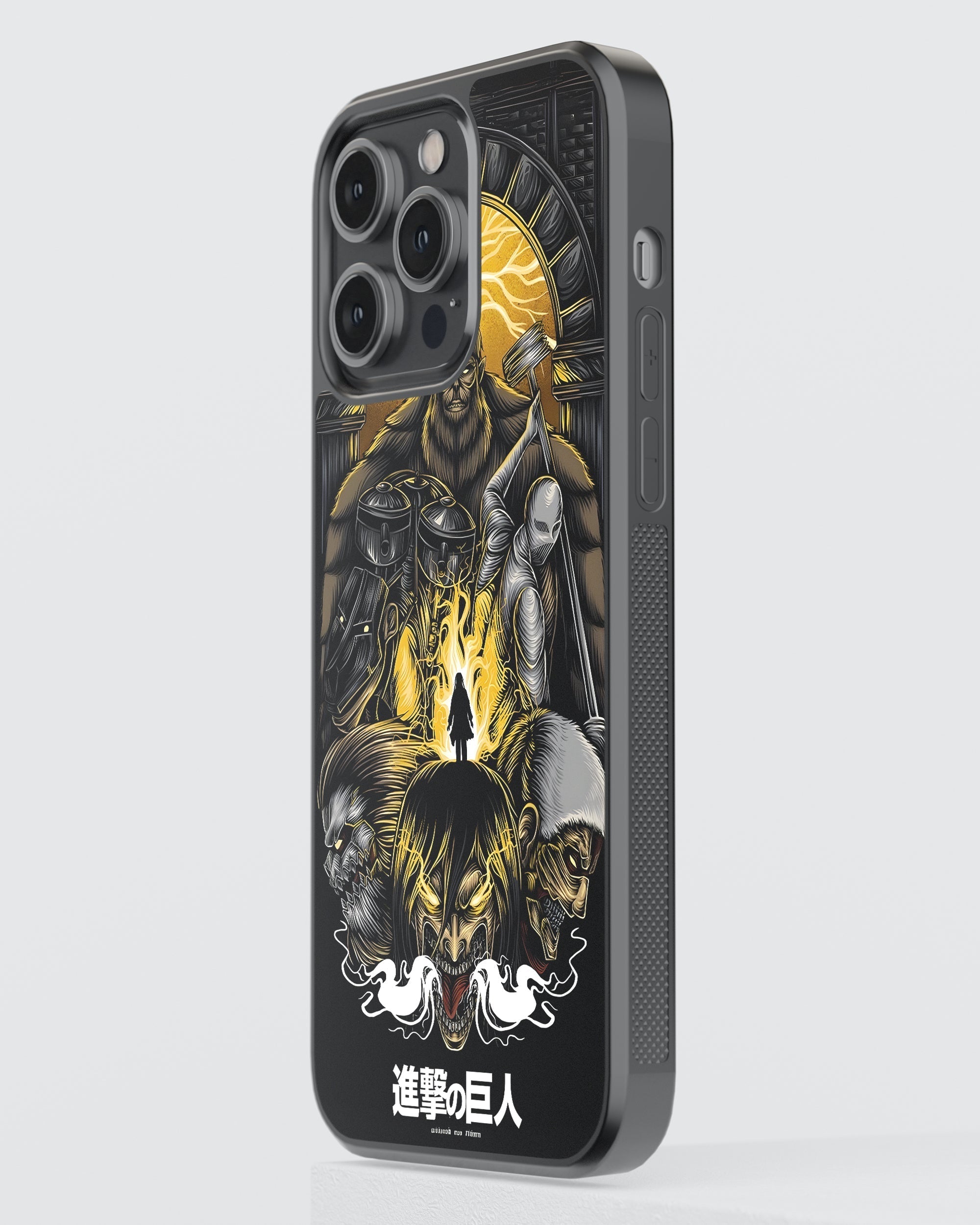 Attack On Titan Mobile Cover (Titan Shifters) Mobile Case by CoverMeUp - Style 3