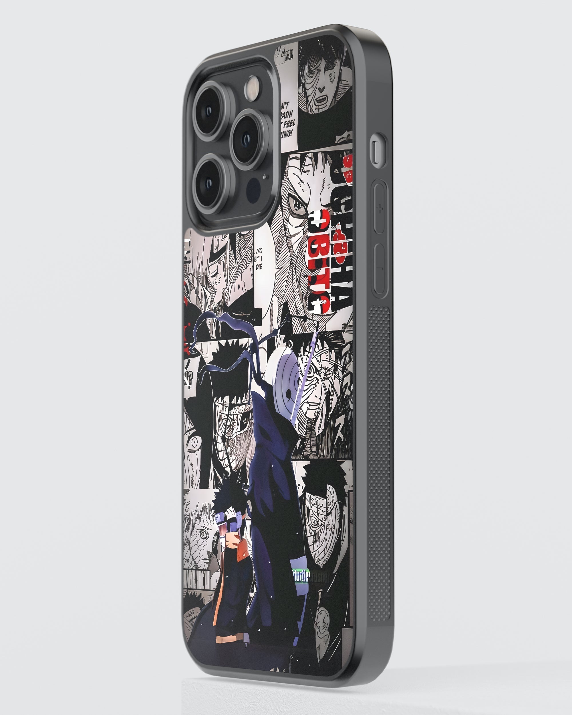 Naruto Mobile Cover (Uchiha Clan) Mobile Case by CoverMeUp - Style 3