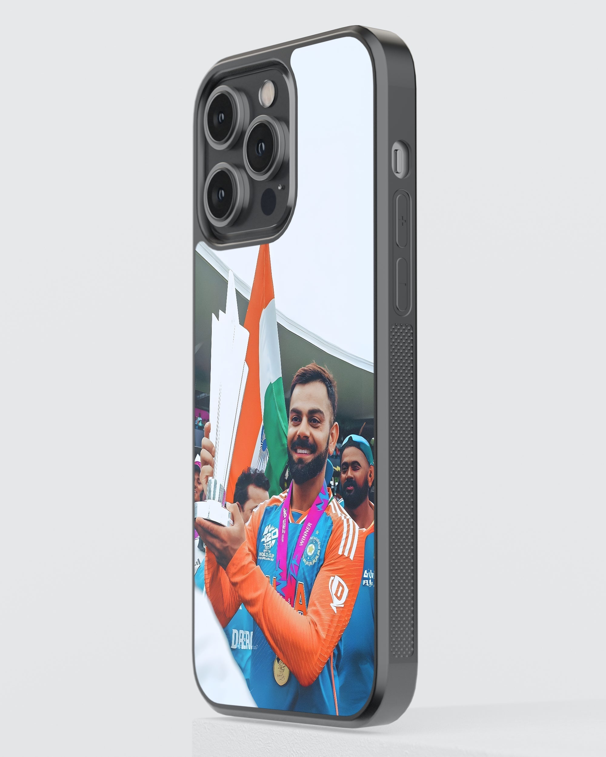 Cricket Mobile Cover (Virat Kohli T20 Champion) Mobile Case by CoverMeUp - Style 3