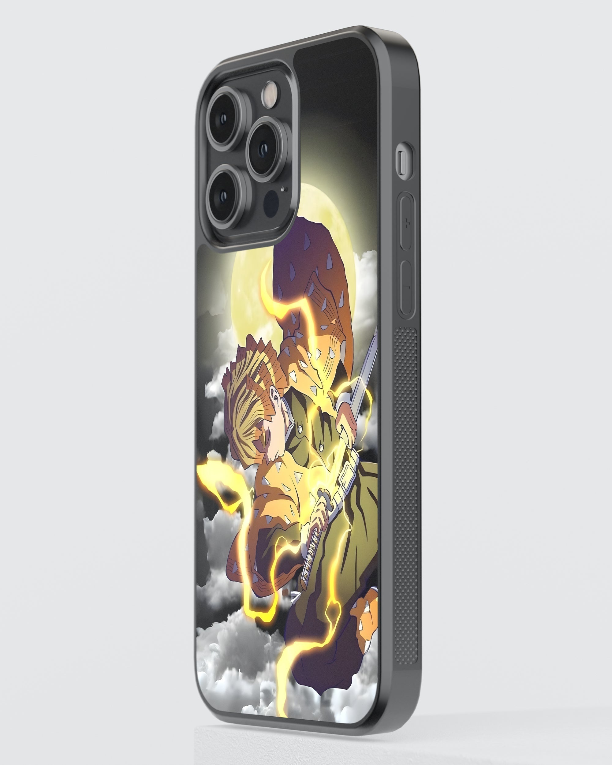 Demon Slayer Mobile Cover (Zenitsu) Mobile Case by CoverMeUp - Style 3