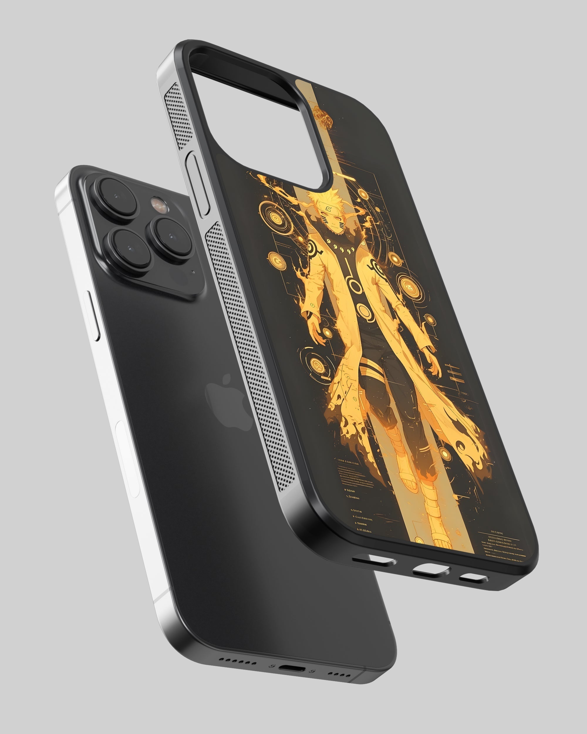 Naruto Mobile Cover (9 Tales Naruto) Mobile Case by CoverMeUp - Style 2