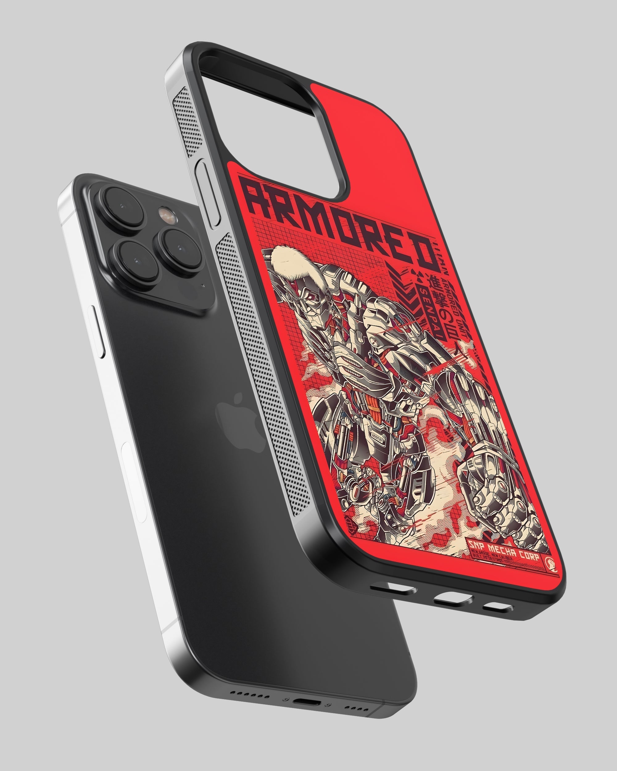 Attack On Titan Mobile Cover (Armoured Titan) Mobile Case by CoverMeUp - Style 2