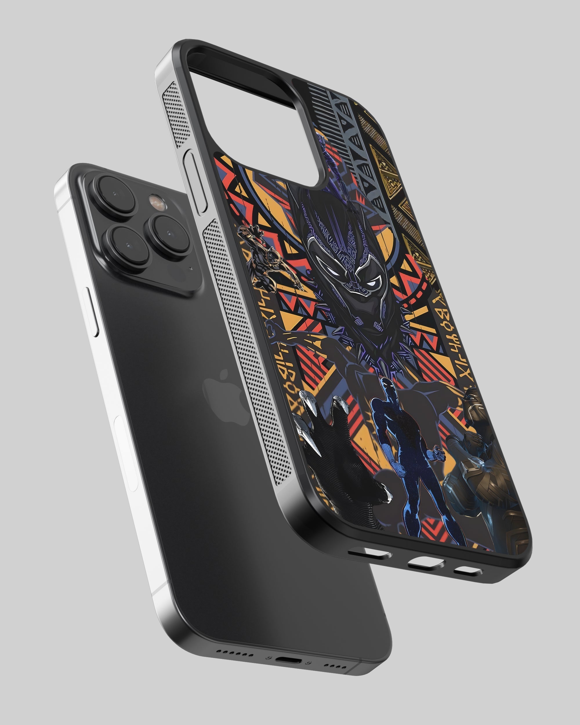 Marvel Mobile Cover (Black Panther) Mobile Case by CoverMeUp - Style 2