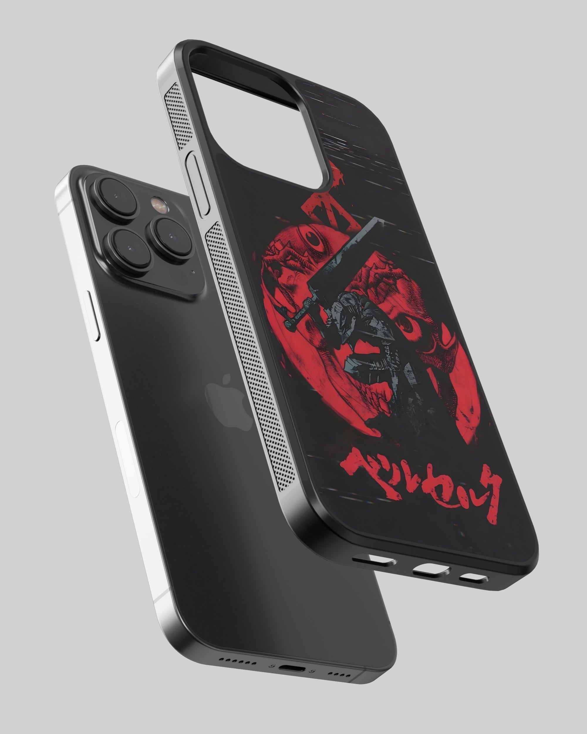 Berserk Mobile Cover (Black Swordsman) Mobile Case by CoverMeUp - Style 2